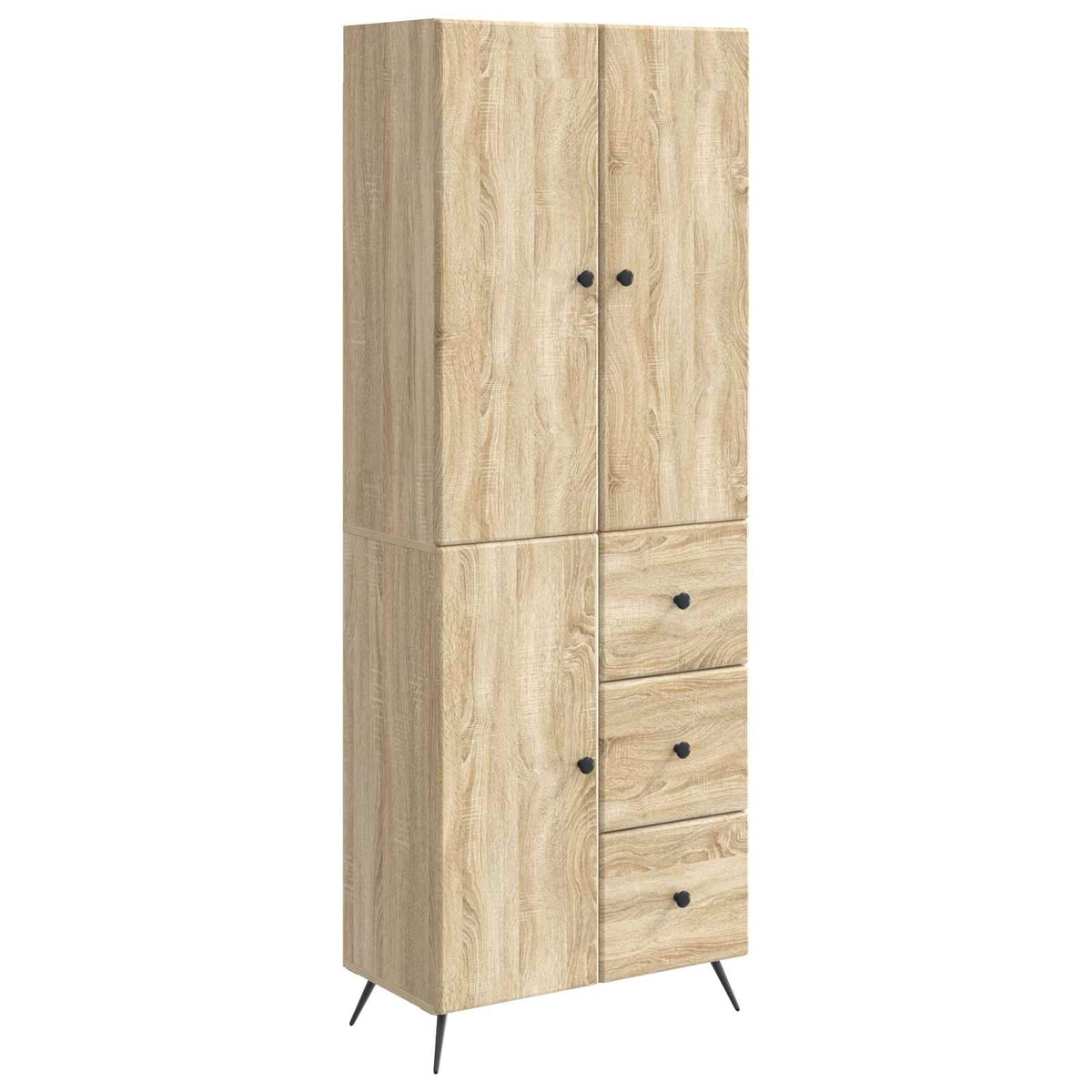 Set ormara 2 kom. Hrast sonoma Konstruirano drvo Smeđa 66 x 34,5 x 90 cm