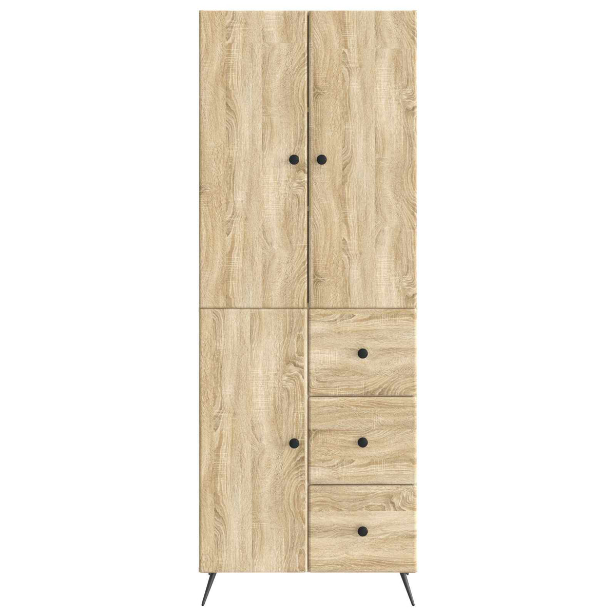Set ormara 2 kom. Hrast sonoma Konstruirano drvo Smeđa 66 x 34,5 x 90 cm