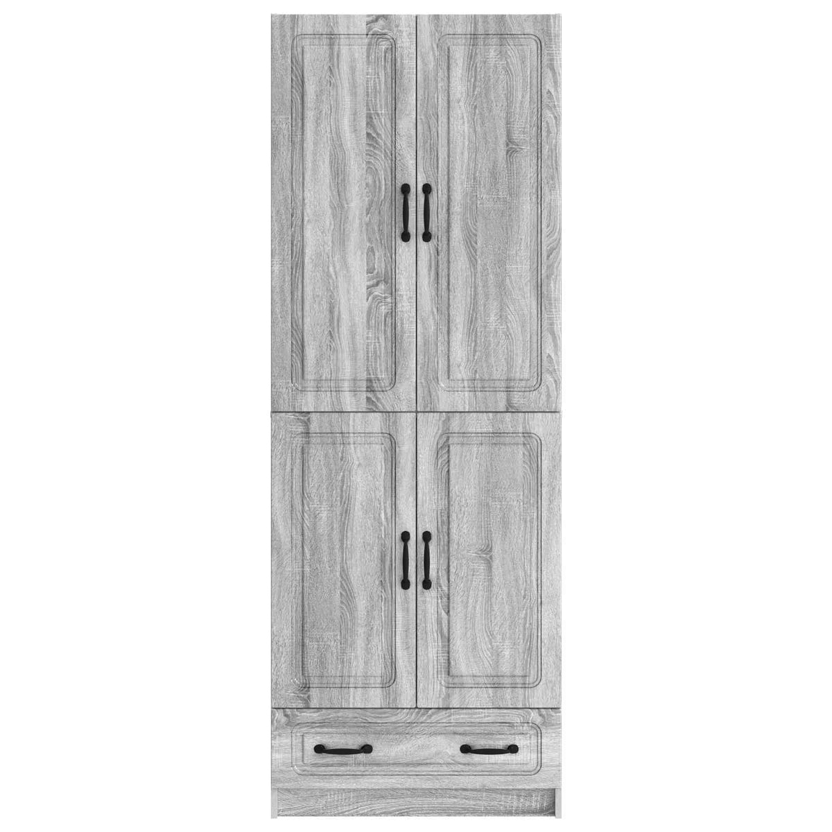 Set ormara 2 kom. Siva Sonoma Konstruirano drvo 66 x 34,5 x 92 cm