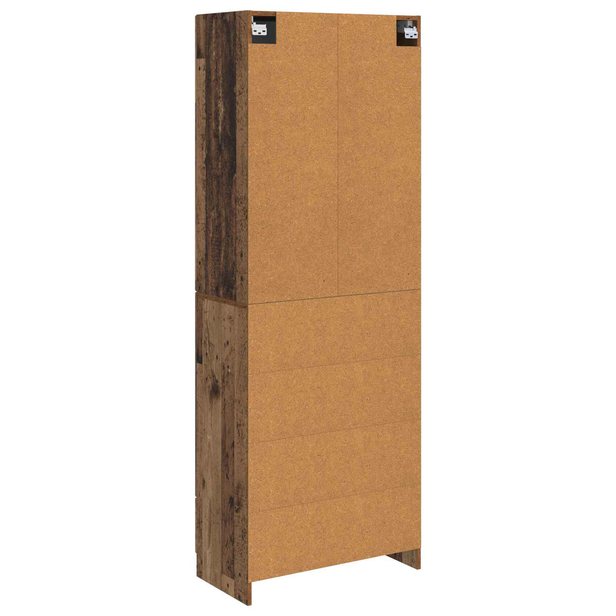 Set ormara 2 kom. Staro drvo Konstruirano drvo Smeđa 66 x 34,5 x 92 cm