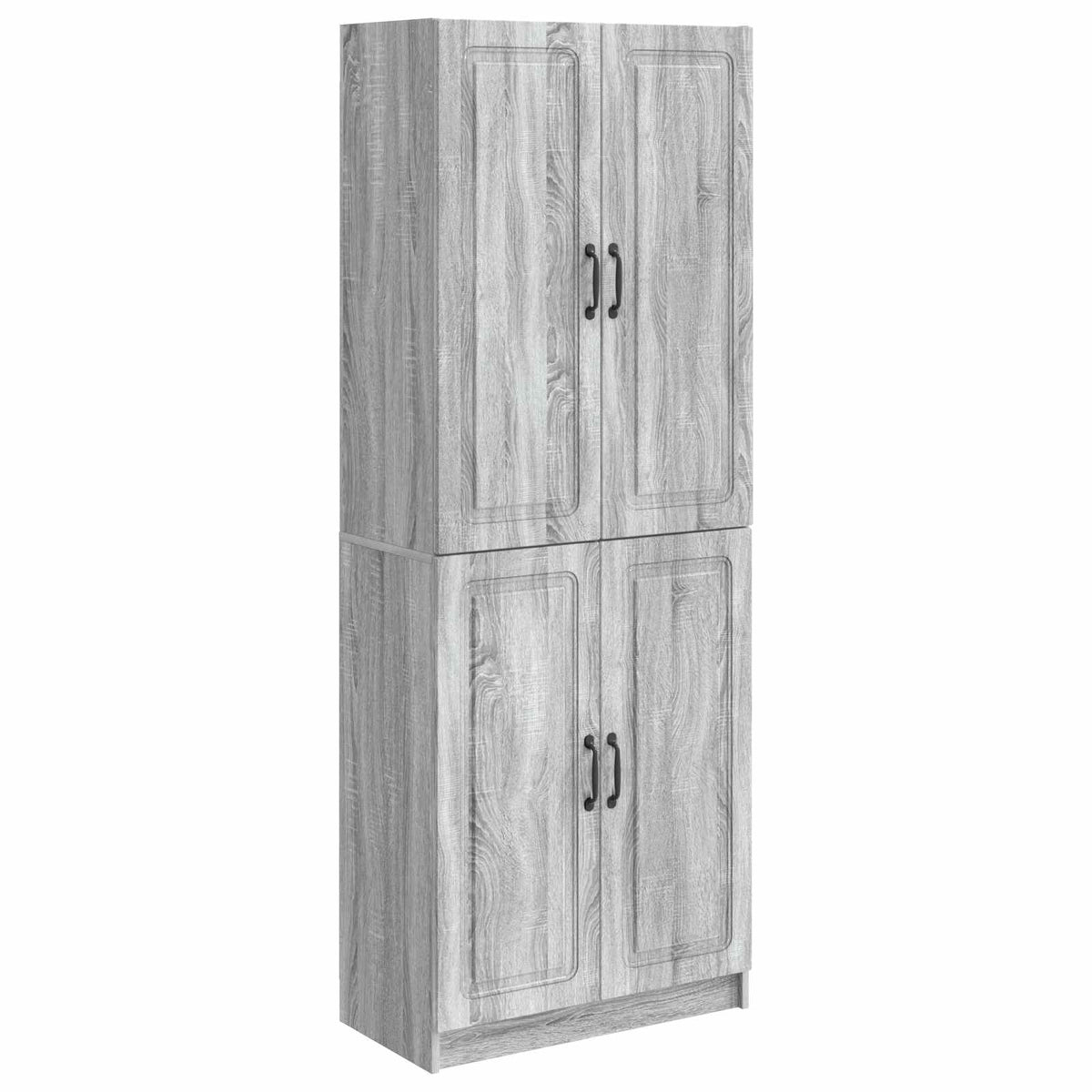 Set ormara 2 kom. Konstruirano drvo Siva 66 x 34,5 x 87 cm