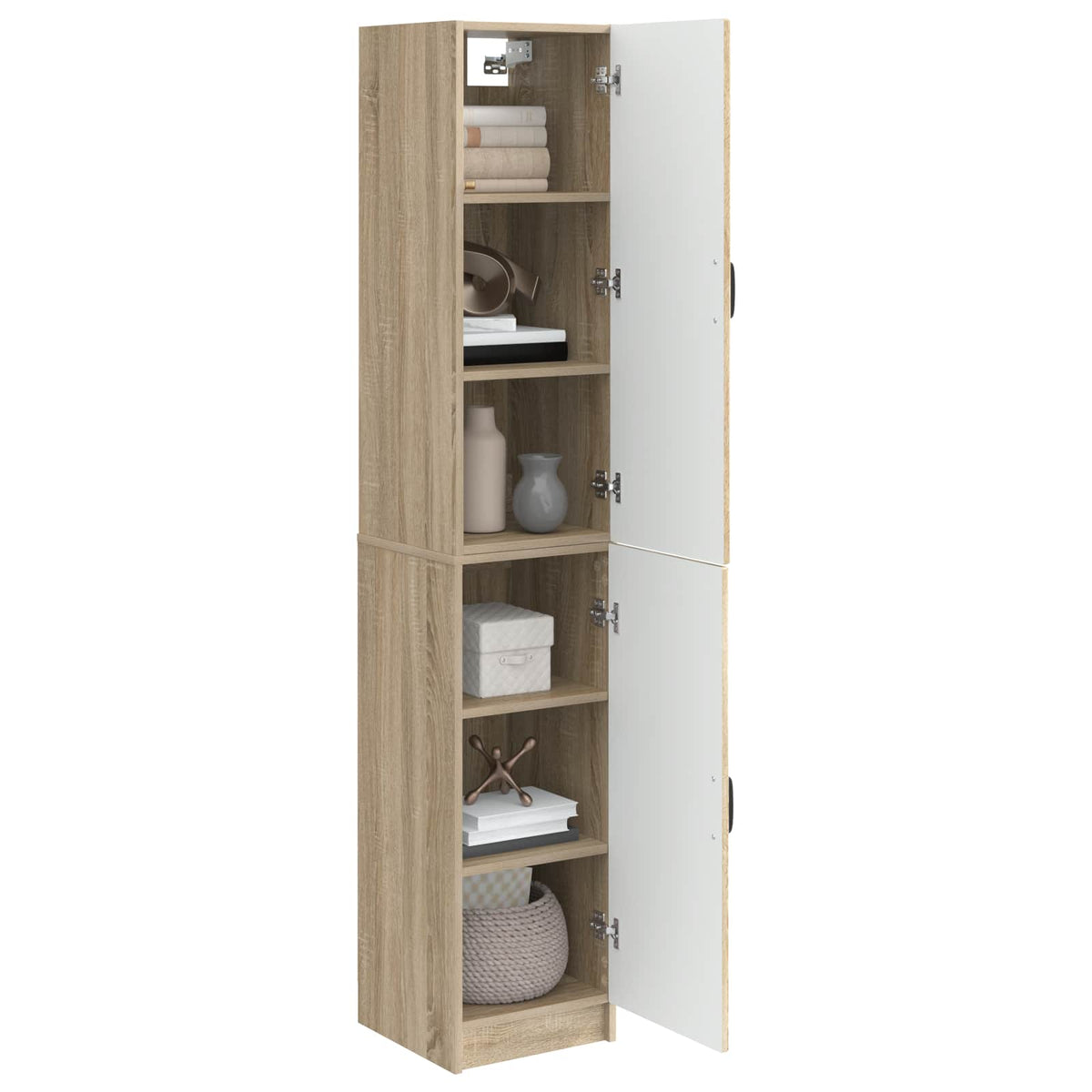 Set ormara 2 kom. Hrast sonoma Konstruirano drvo Smeđa 33 x 34,5 x 87 cm