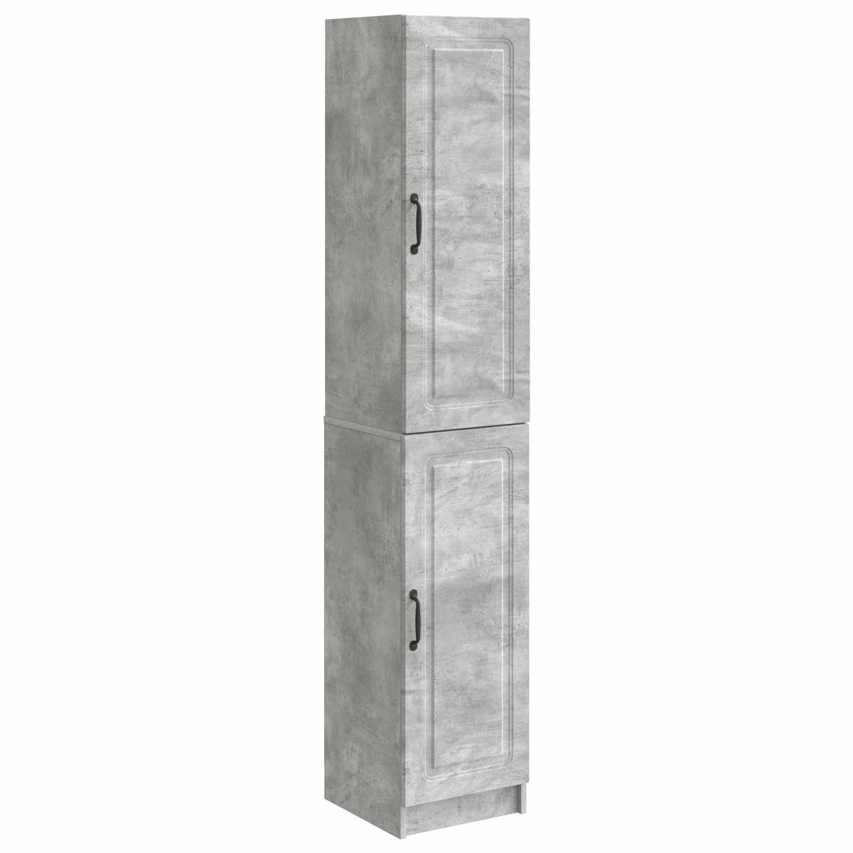 Set ormara 2 kom. Betonska siva Konstruirano drvo 33 x 34,5 x 87 cm