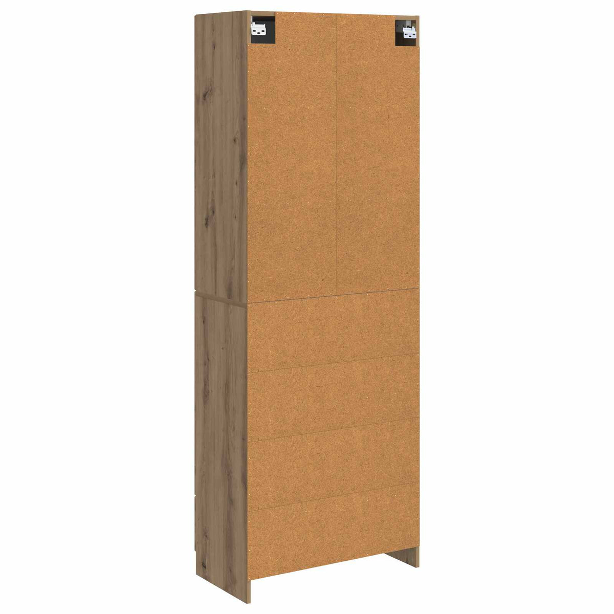 Set ormara 2 kom. Konstruirano drvo Smeđa 66 x 34,5 x 87 cm