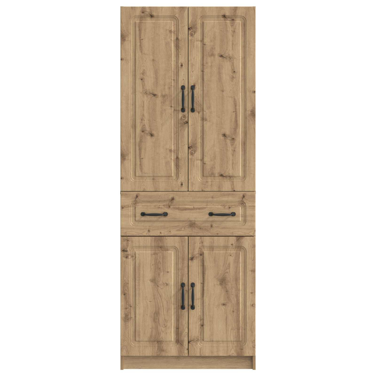 Set ormara 2 kom. Konstruirano drvo Smeđa 66 x 34,5 x 87 cm