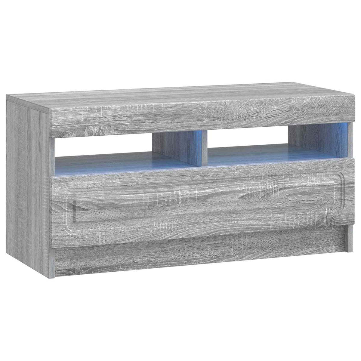 LED TV kabinet UTRECHT 3 kom. Siva Sonoma Konstruirano drvo 81 x 35 x 40 cm