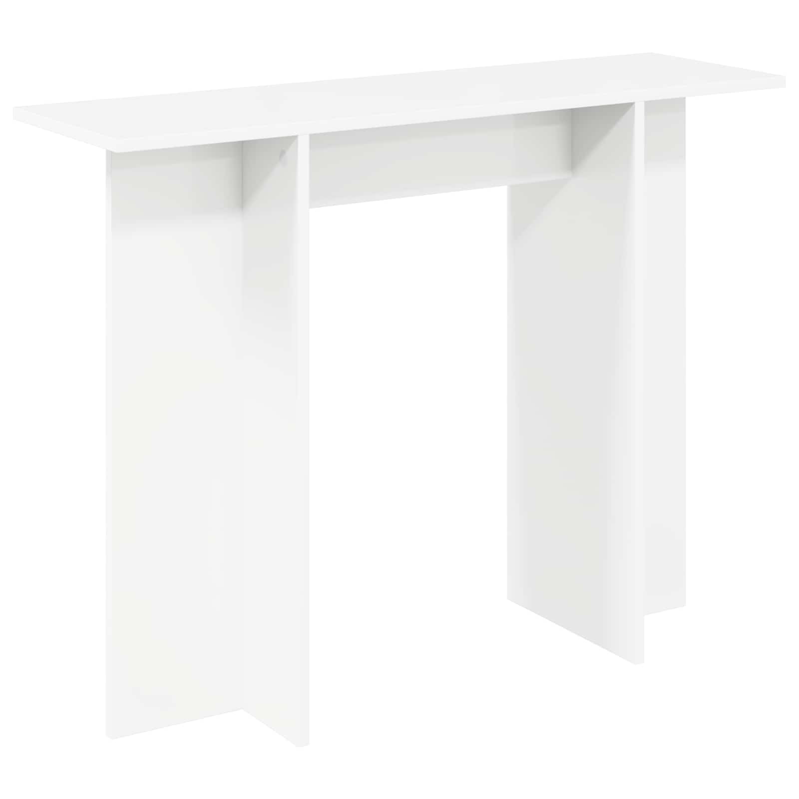 Konzolni stol Bijela 100 x 30 x 75 cm Konstruirano drvo