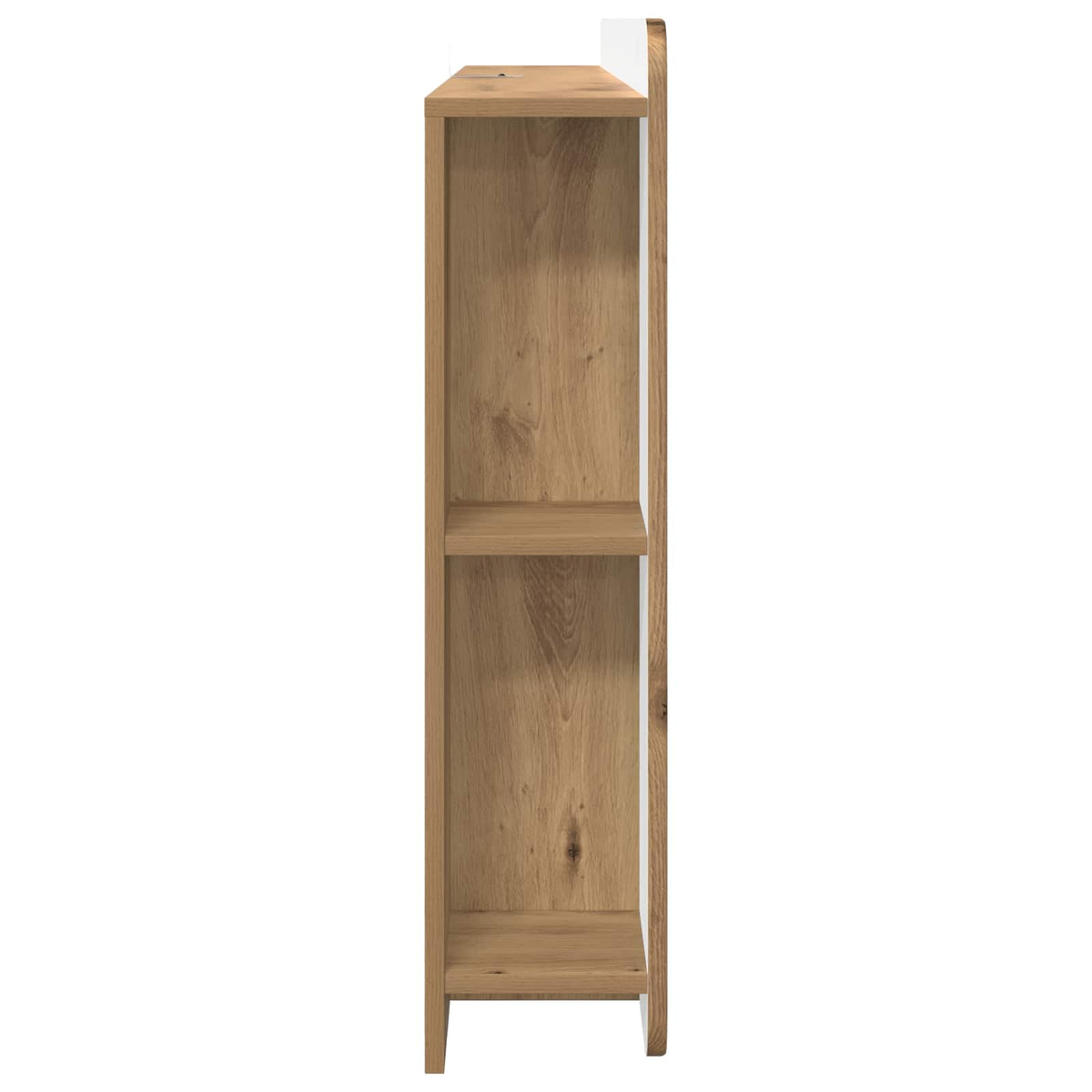 Glava kreveta s ormarićem Hrast artisan 140 cm