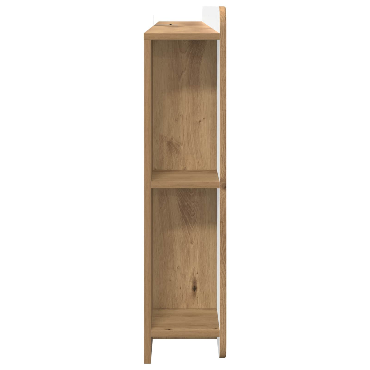 Glava kreveta s ormarićem Hrast artisan 160 cm