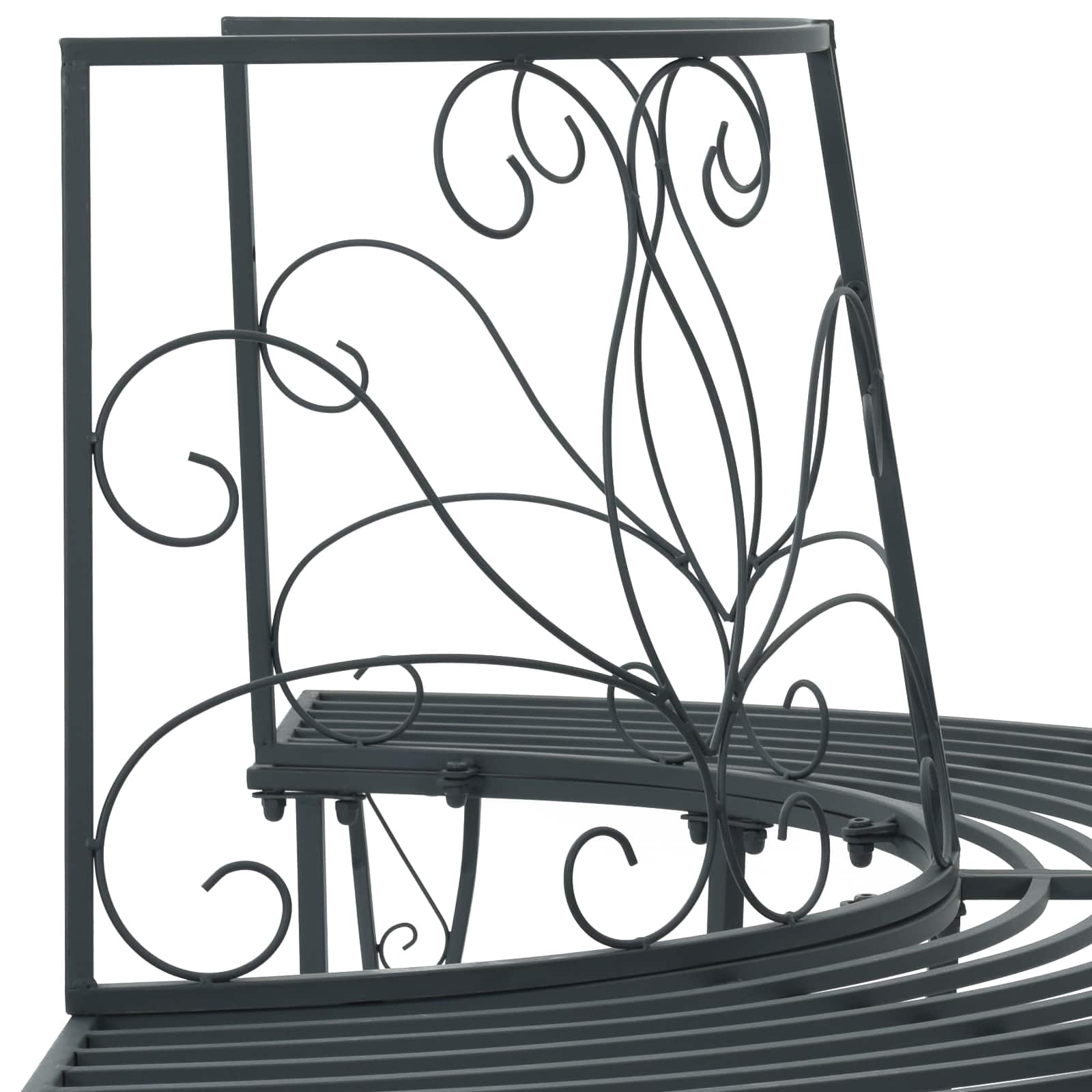 Klupa pod drvetom 4-Broj sjedala 160 x 80 x 89 cm Čelik