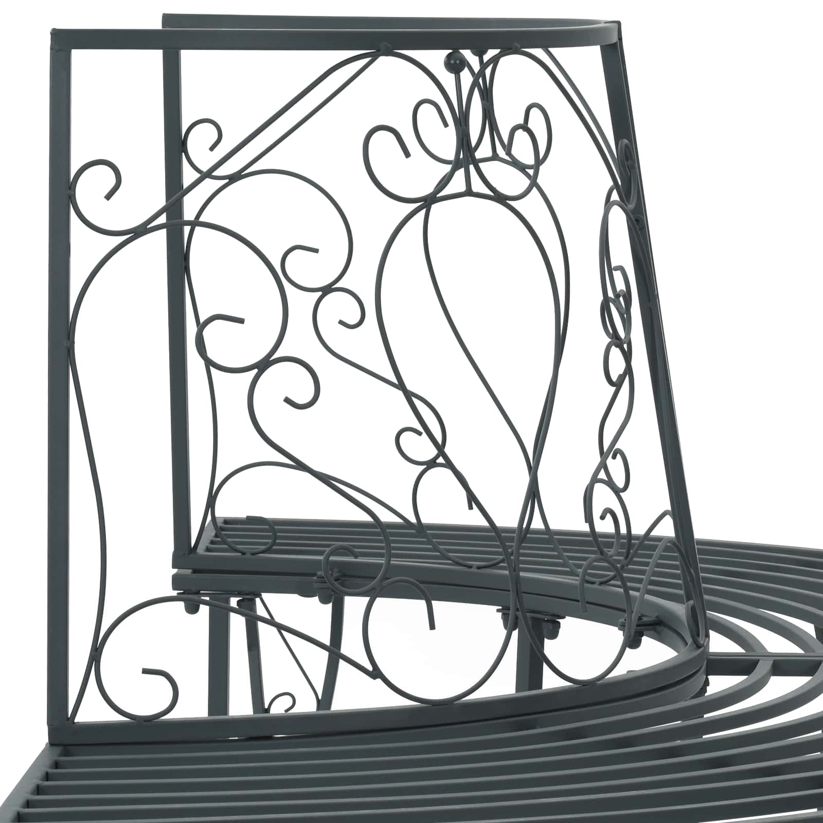 Klupa pod drvetom 4-Broj sjedala 160 x 80 x 89 cm Čelik