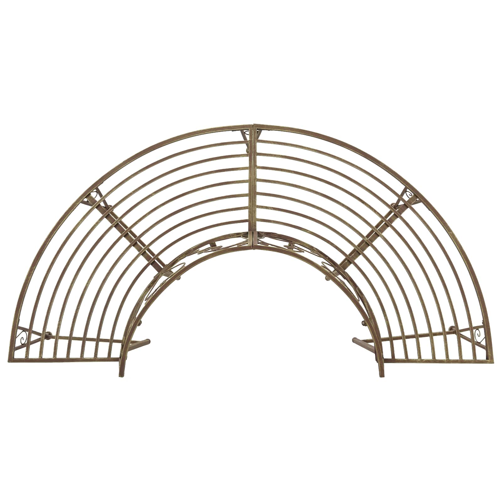 Klupa pod drvetom 4-Broj sjedala 160 x 80 x 89 cm Čelik
