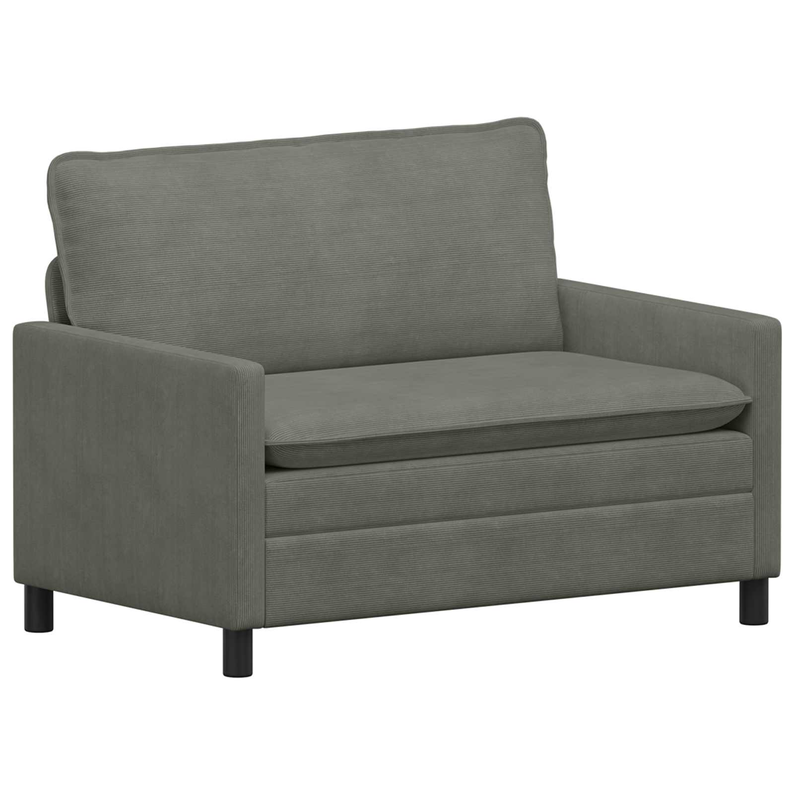Set sofe 2 pcs Svjetlosiva Tkanina