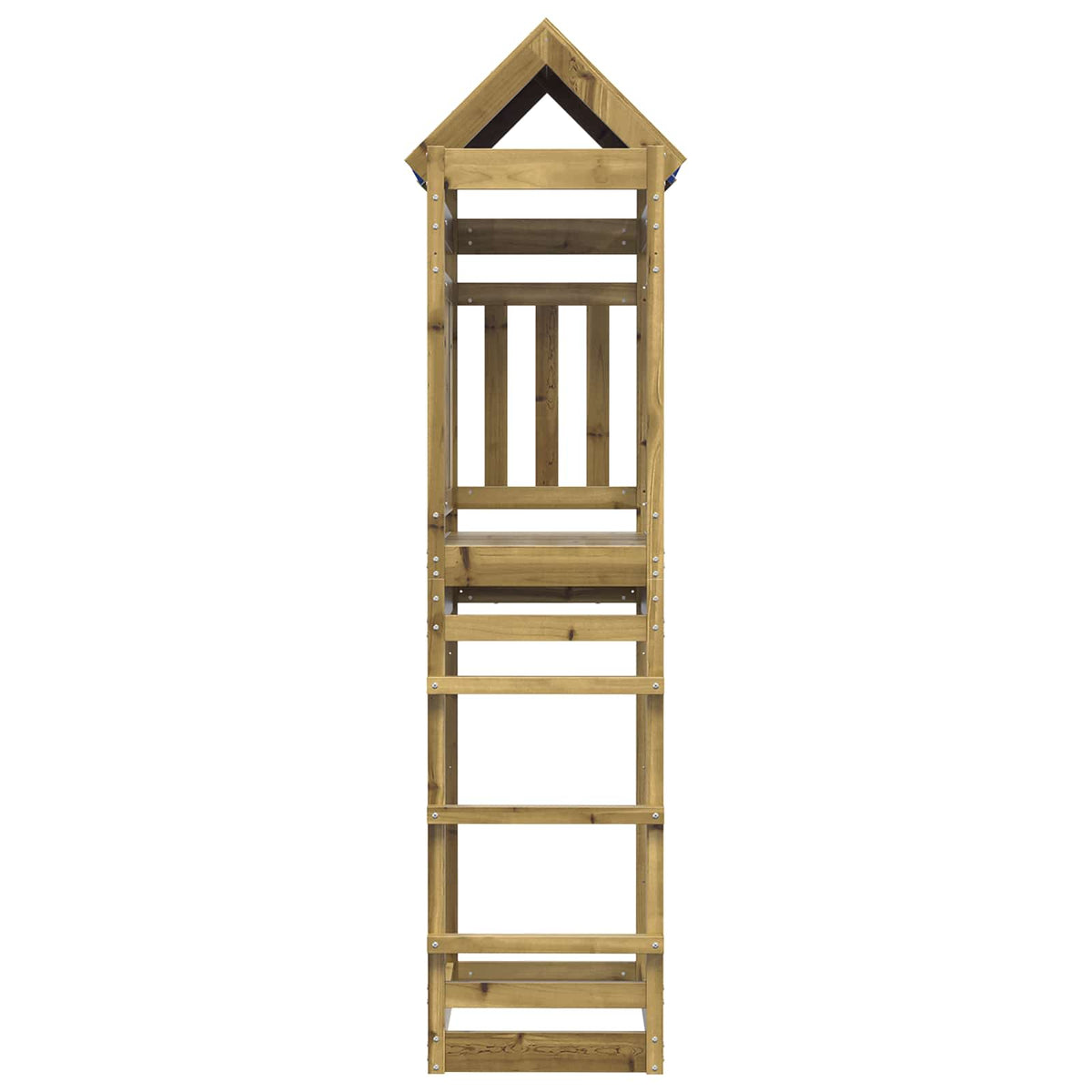 Igraći Toranj Smeđa Solidno Impregnirano Drvo 85 x 52,5 x 239 cm