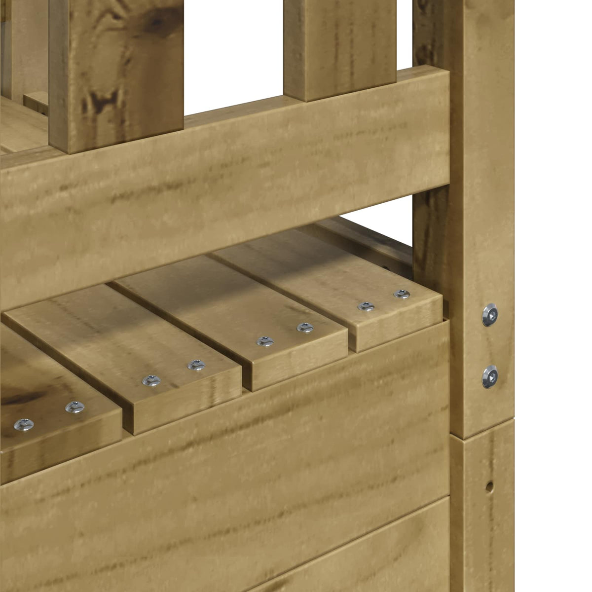 Igraći Toranj Smeđa Solidno Impregnirano Drvo 52,5 x 85 x 238 cm