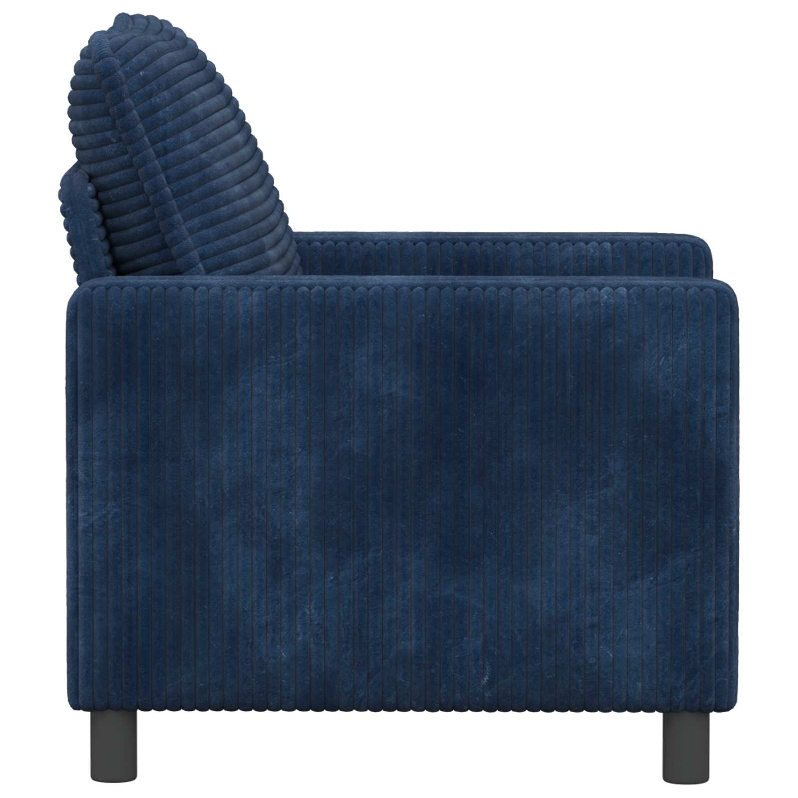 Sofa Mornarsko plava 76 x 81 x 87,5 cm Poliester