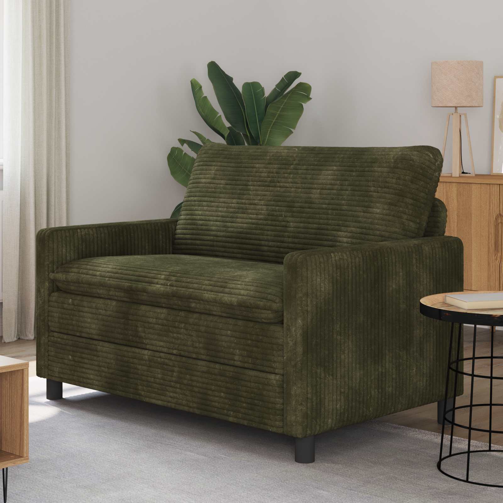 Sofa Zelena 126 x 81 x 87,5 cm Poliester