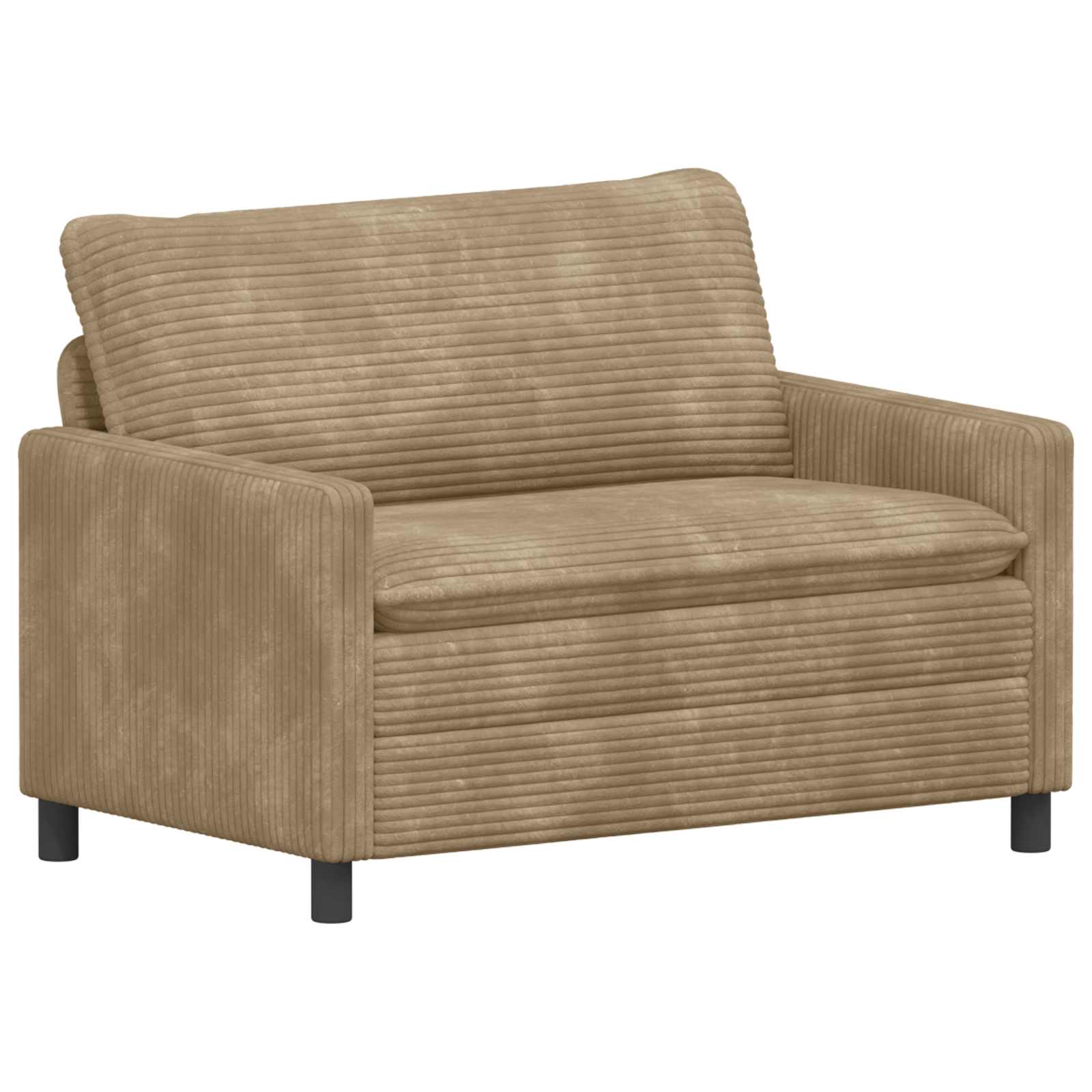 Sofa Sivosmeđa 126 x 81 x 87,5 cm Poliester
