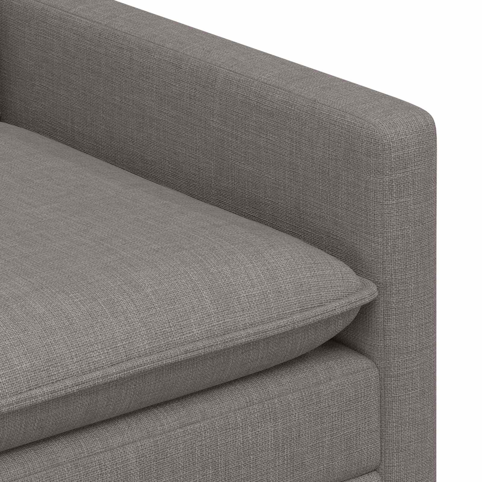 Sofa Sivosmeđa 156 x 81 x 87,5 cm Tkanina