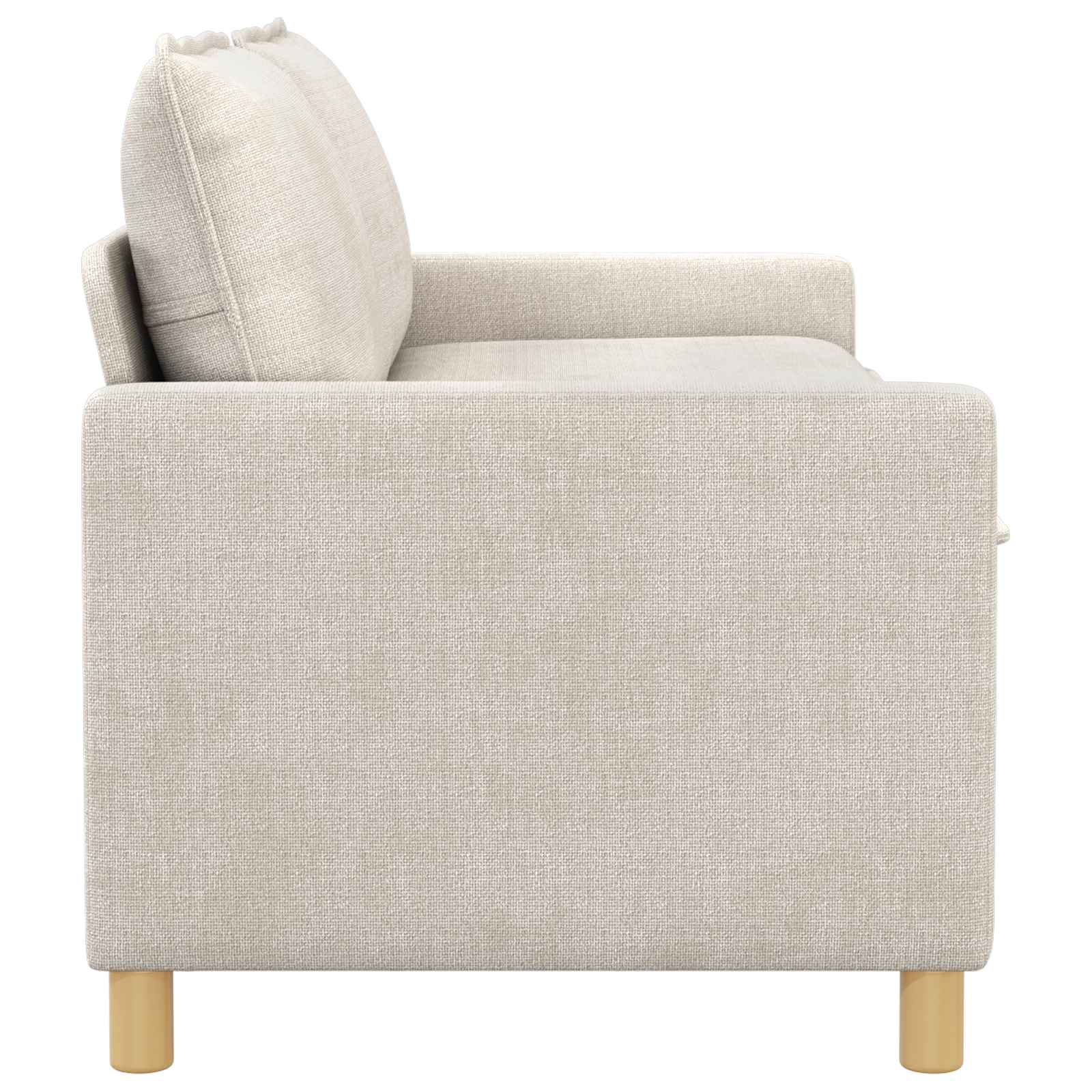Sofa Krem 156 x 81 x 87,5 cm Poliester