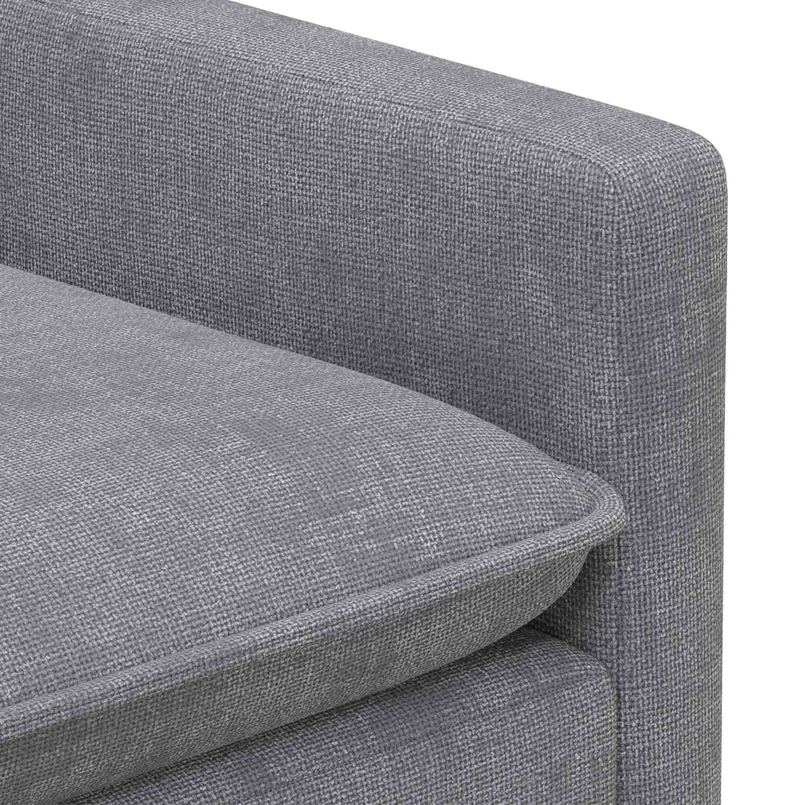Sofa Svjetlosiva 156 x 81 x 87,5 cm Poliester