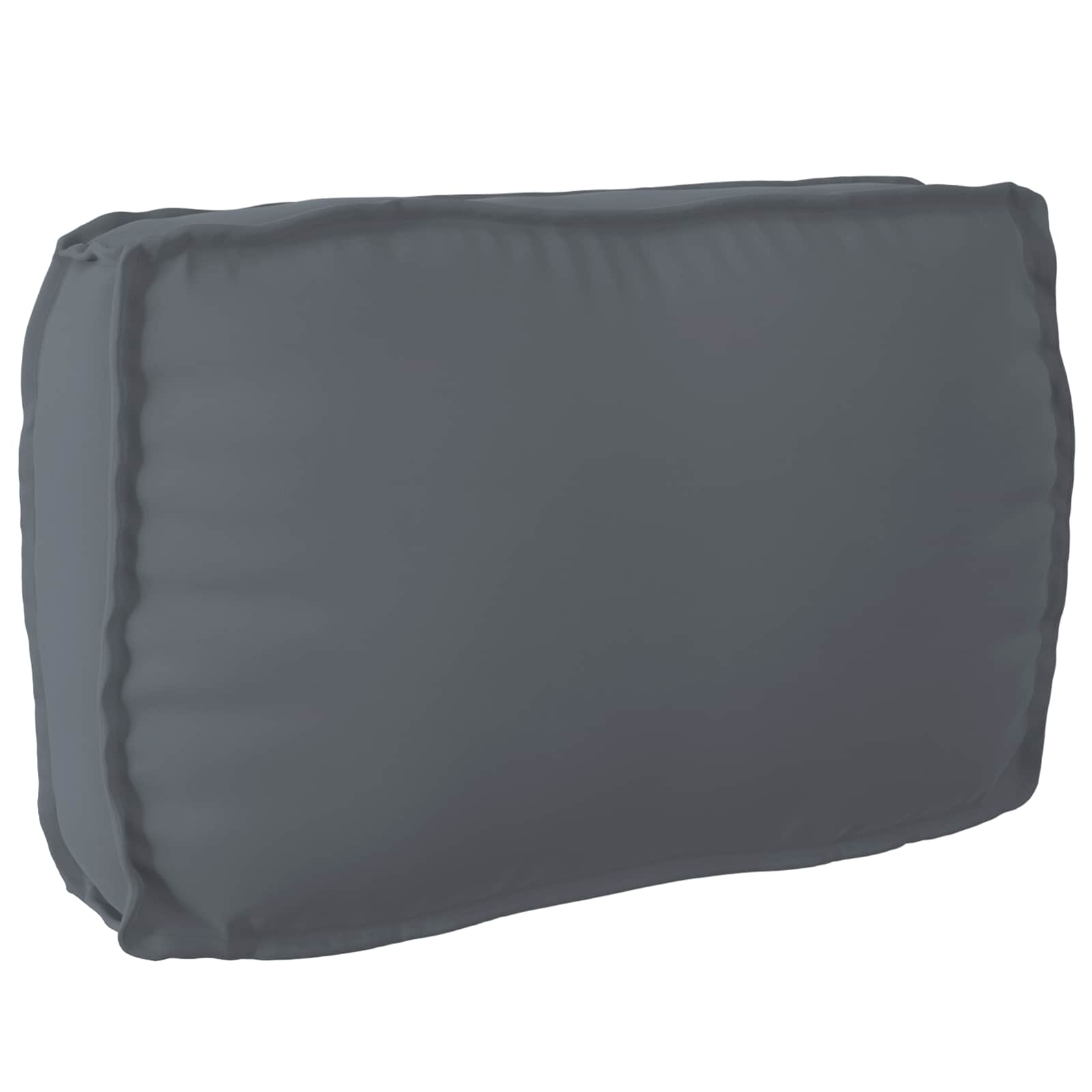 Set sofe s jastukom 3 pcs Antracit Čvrsto drvo akacije