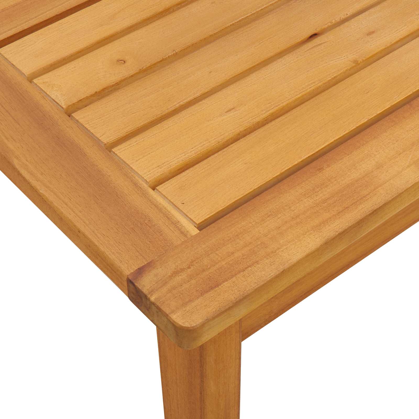 Set sofe s jastukom 4 pcs Sivo-smeđa Čvrsto drvo akacije