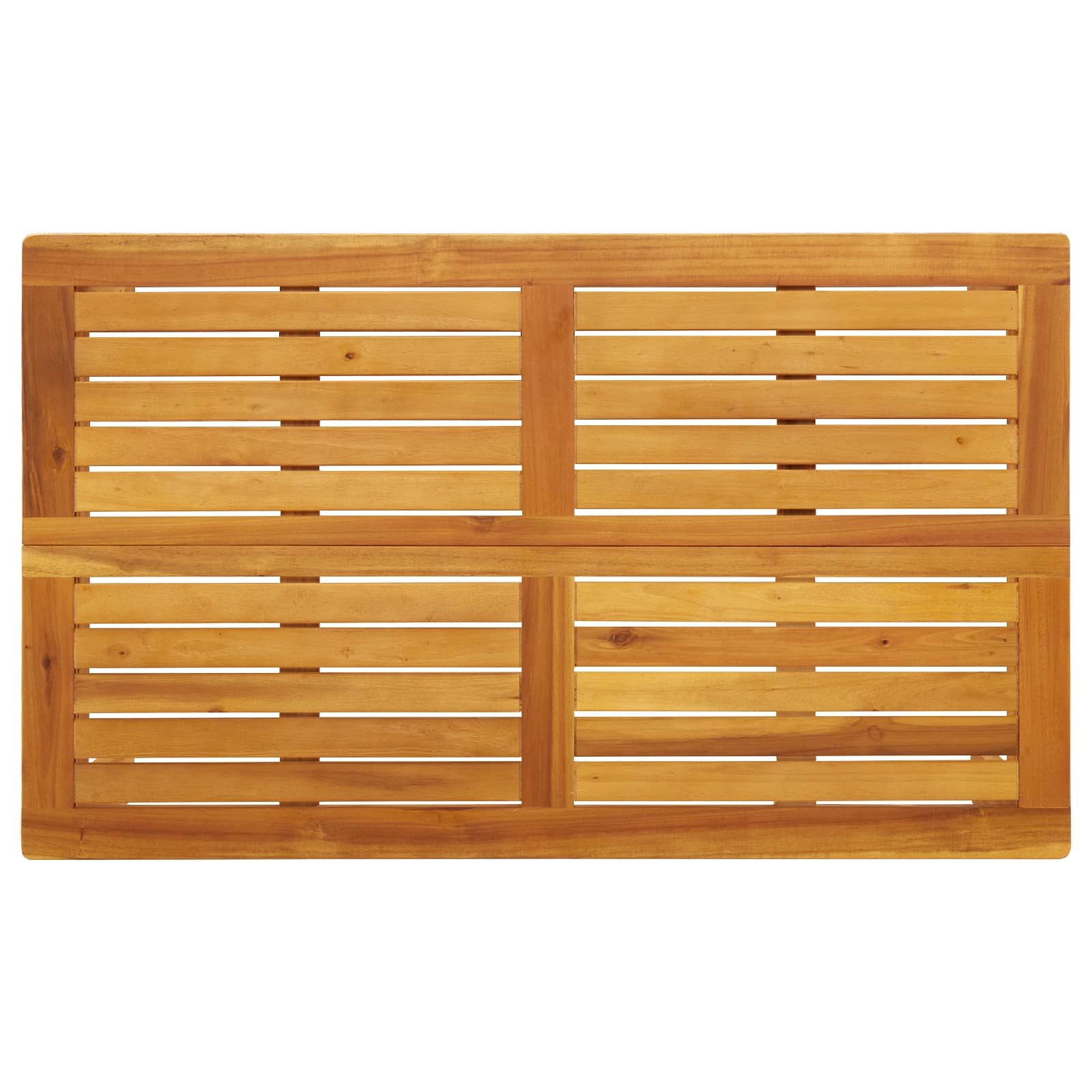 Set sofe s jastukom 6 pcs Sivo-smeđa Čvrsto drvo akacije