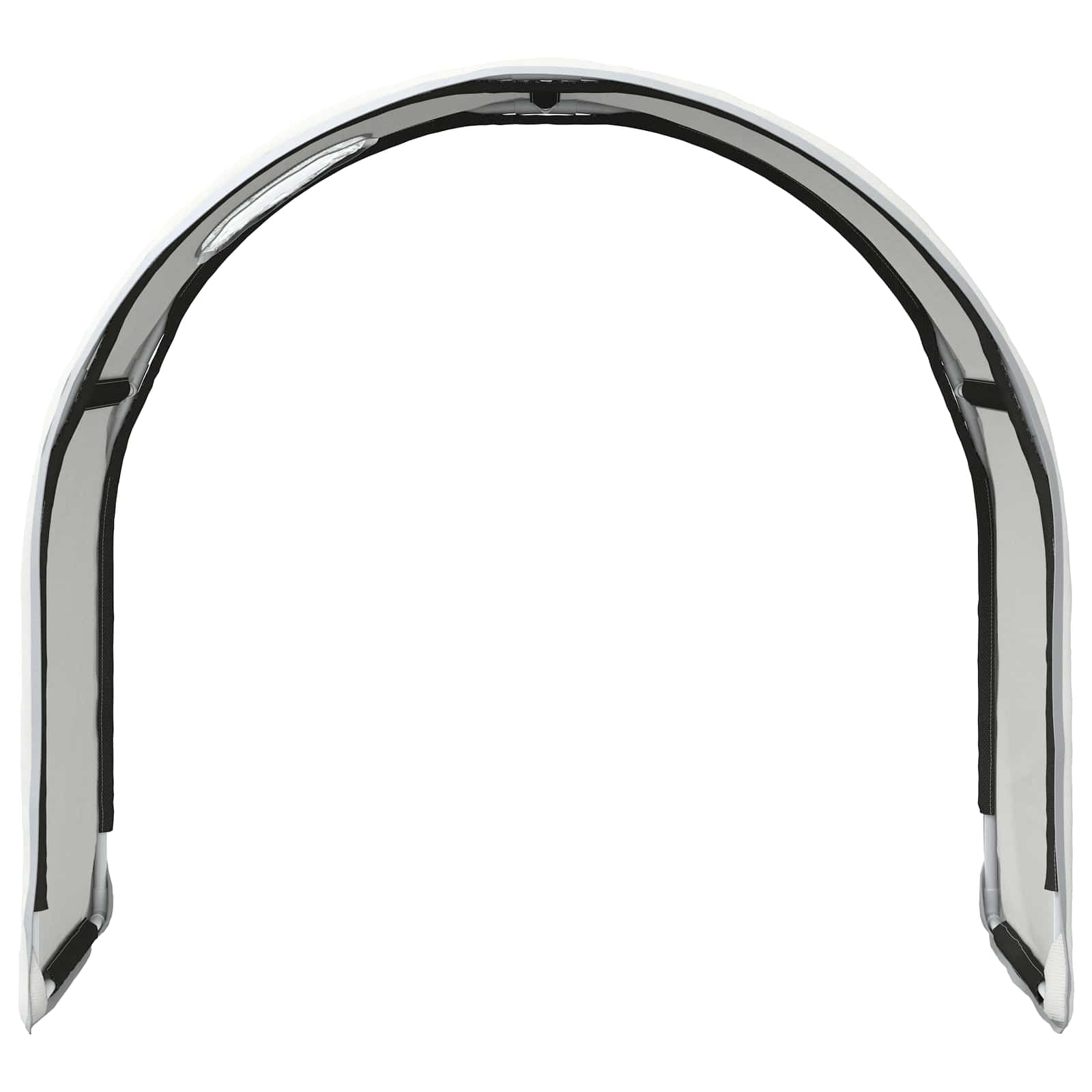 Tunis za krevet 2 pcs Bijela 211 x 52,5 x 2 cm Poliester