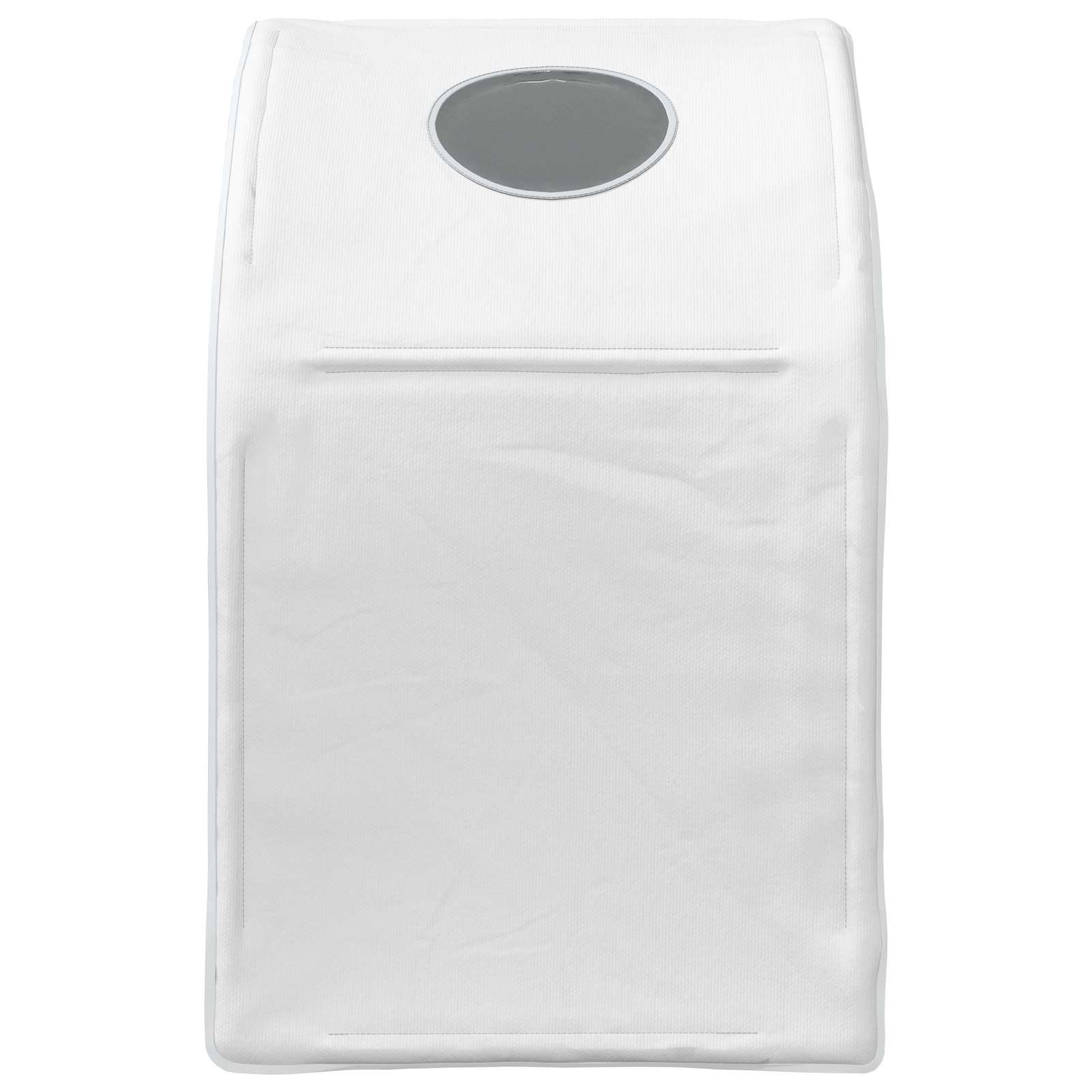 Tunis za krevet 2 pcs Bijela 211 x 52,5 x 2 cm Poliester