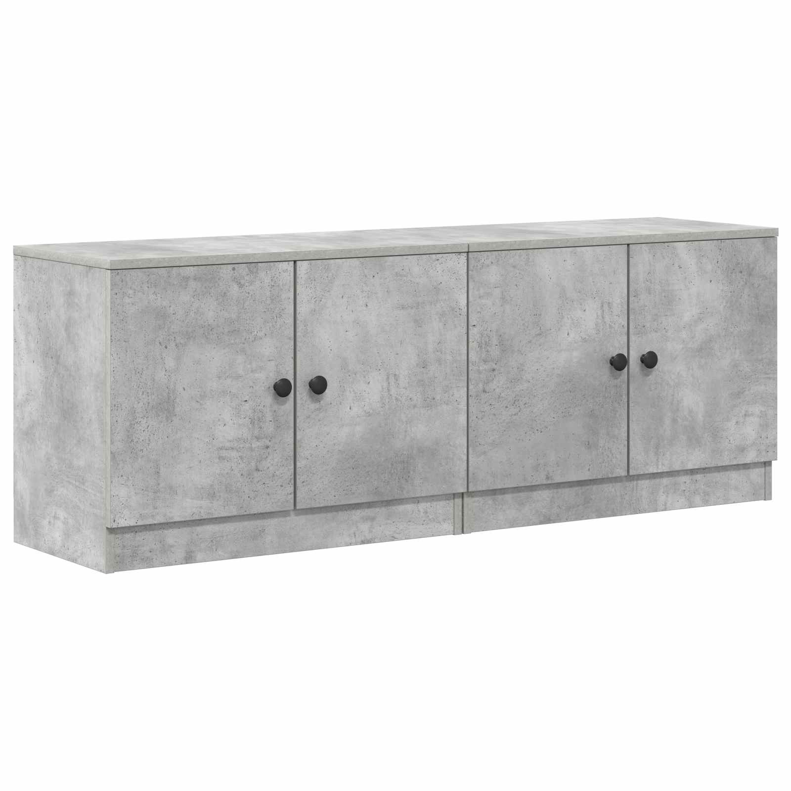 Ormar za krevet na kat 2 kom. Betonska siva 66 x 35 x 48 cm