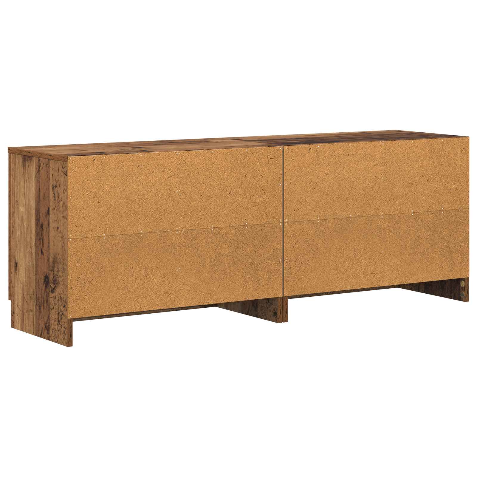 Ormar za krevet na kat 2 kom. Staro drvo 66 x 35 x 48 cm