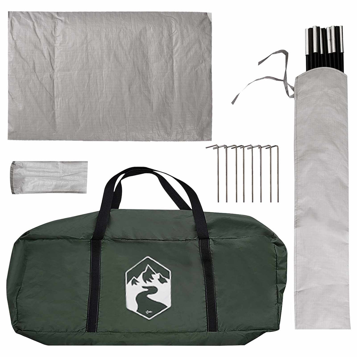 Šator za kampiranje s vodootpornim krovištem 4-osobni