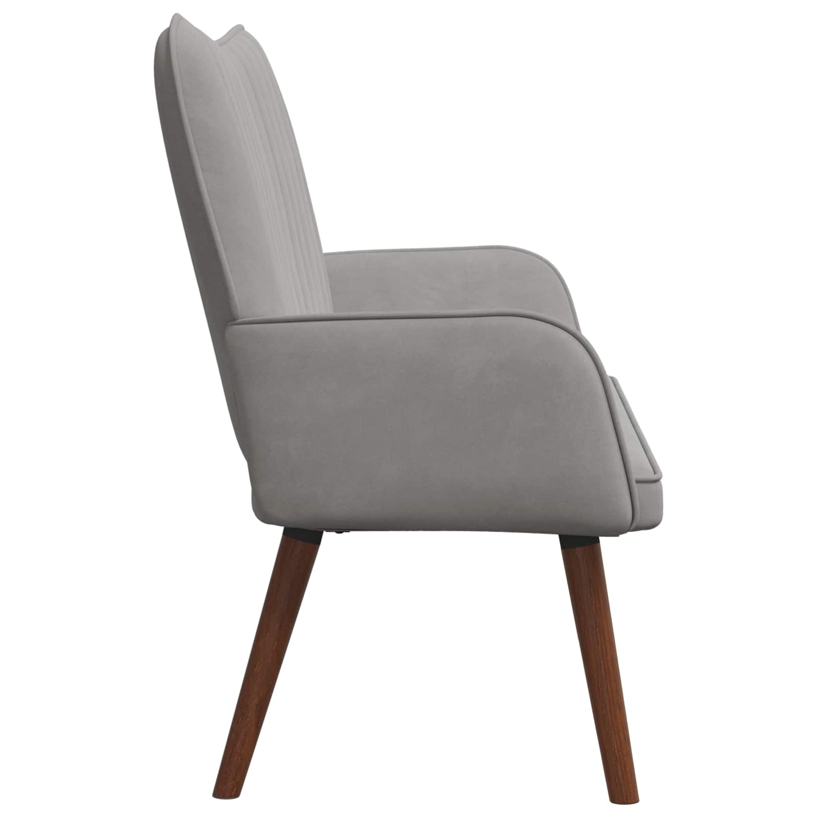 Sofa za dvije osobe Svjetlosiva 115 x 61 x 87 cm Baršun