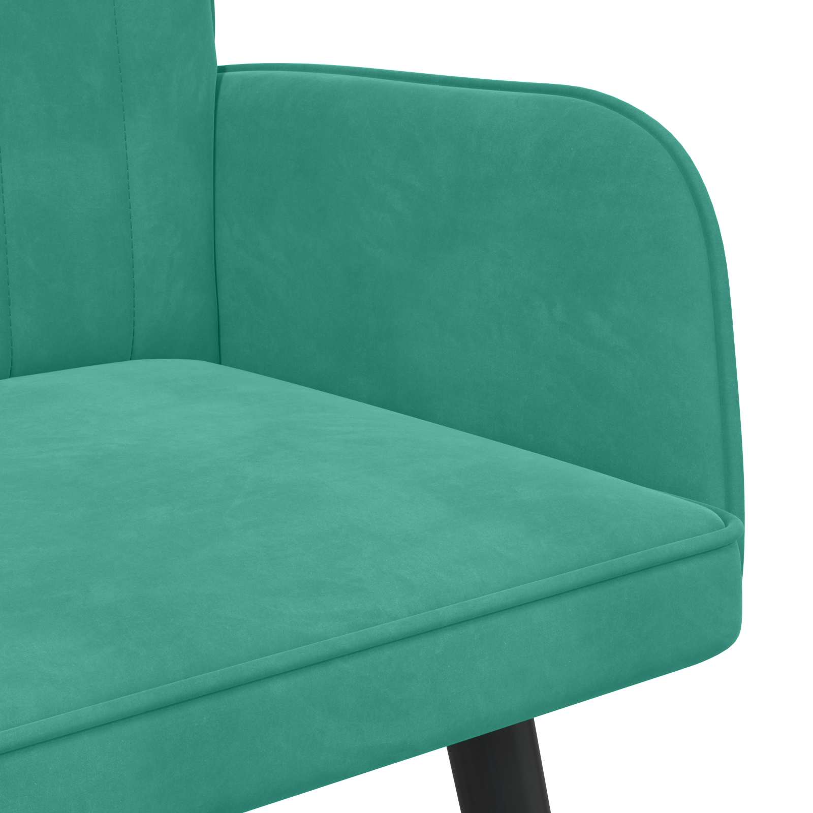 Sofa za dvije osobe Tirkizna 115 x 61 x 87 cm Baršun