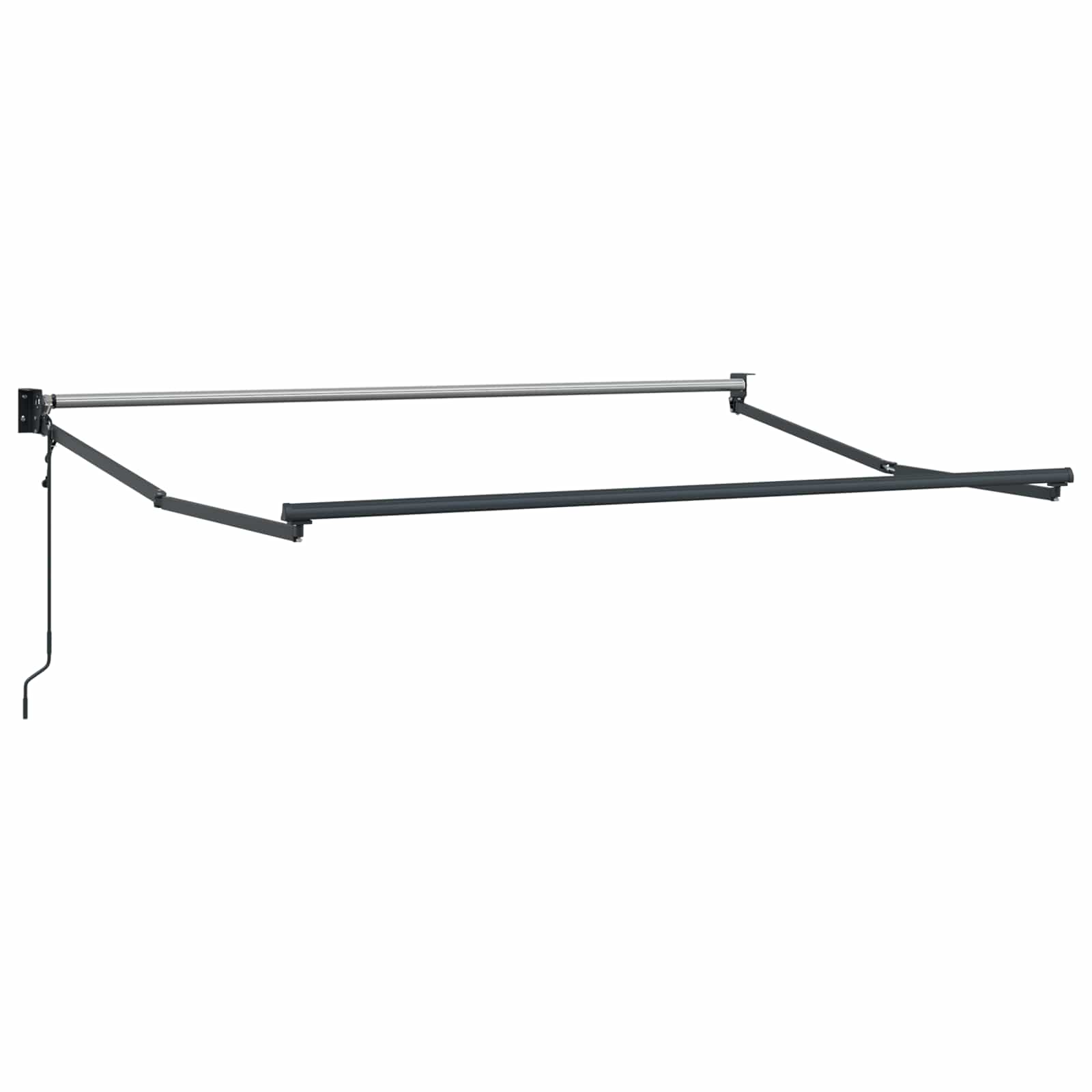 Nadstrešnica Svjetlosiva 3 x 2 m Poliester i metal