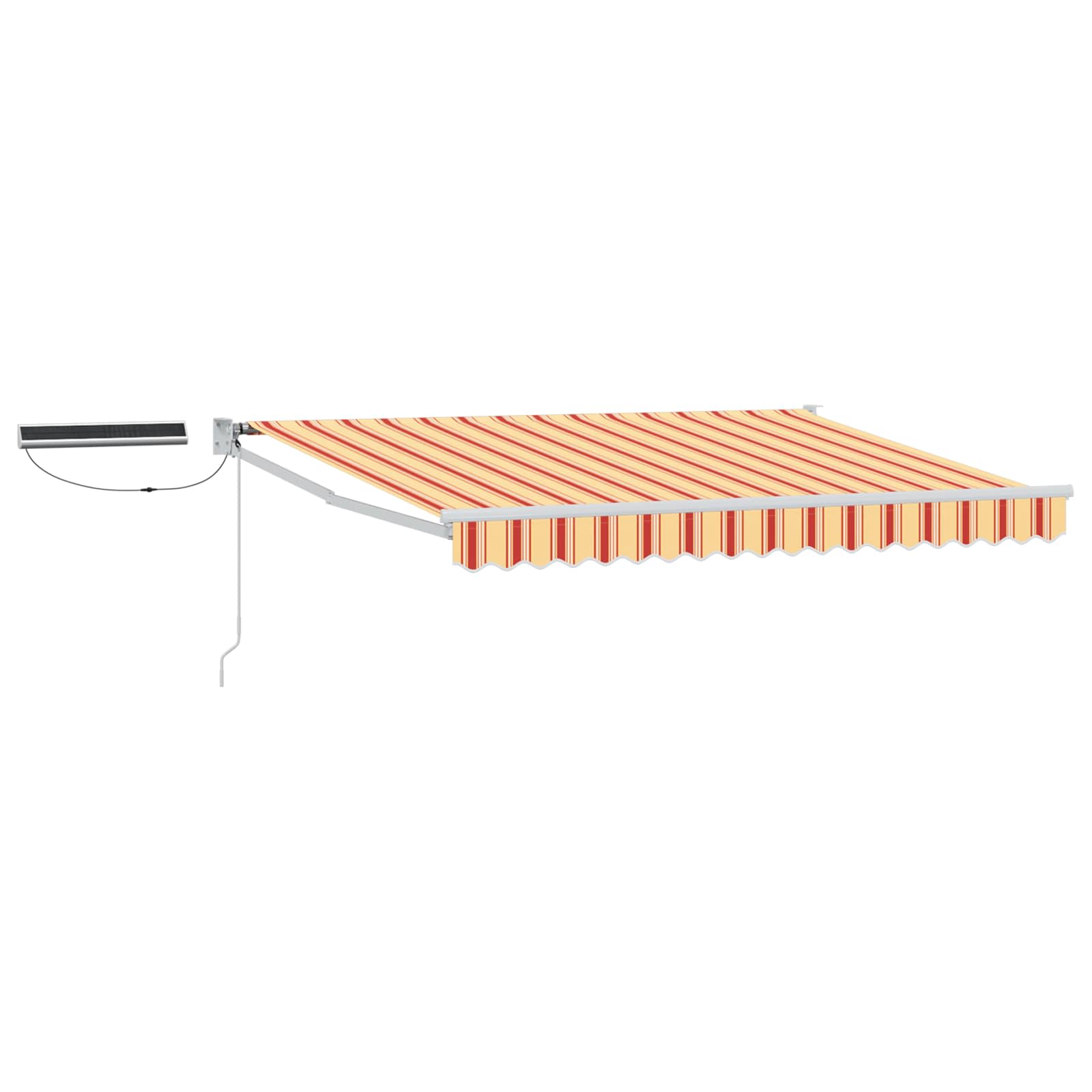 Električna retraktabilna tenda Šareni 3,5 x 2 m