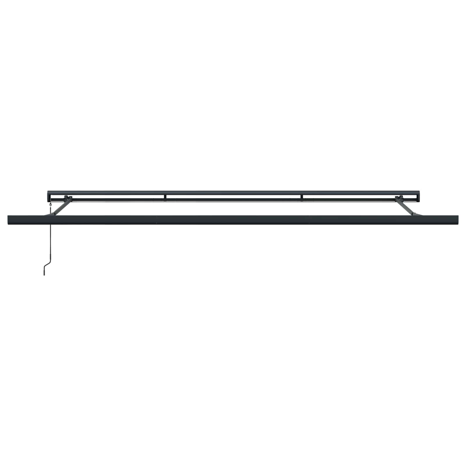 Skrovita tenda Zelena i žuta 4 × 3 m Platno i Aluminij