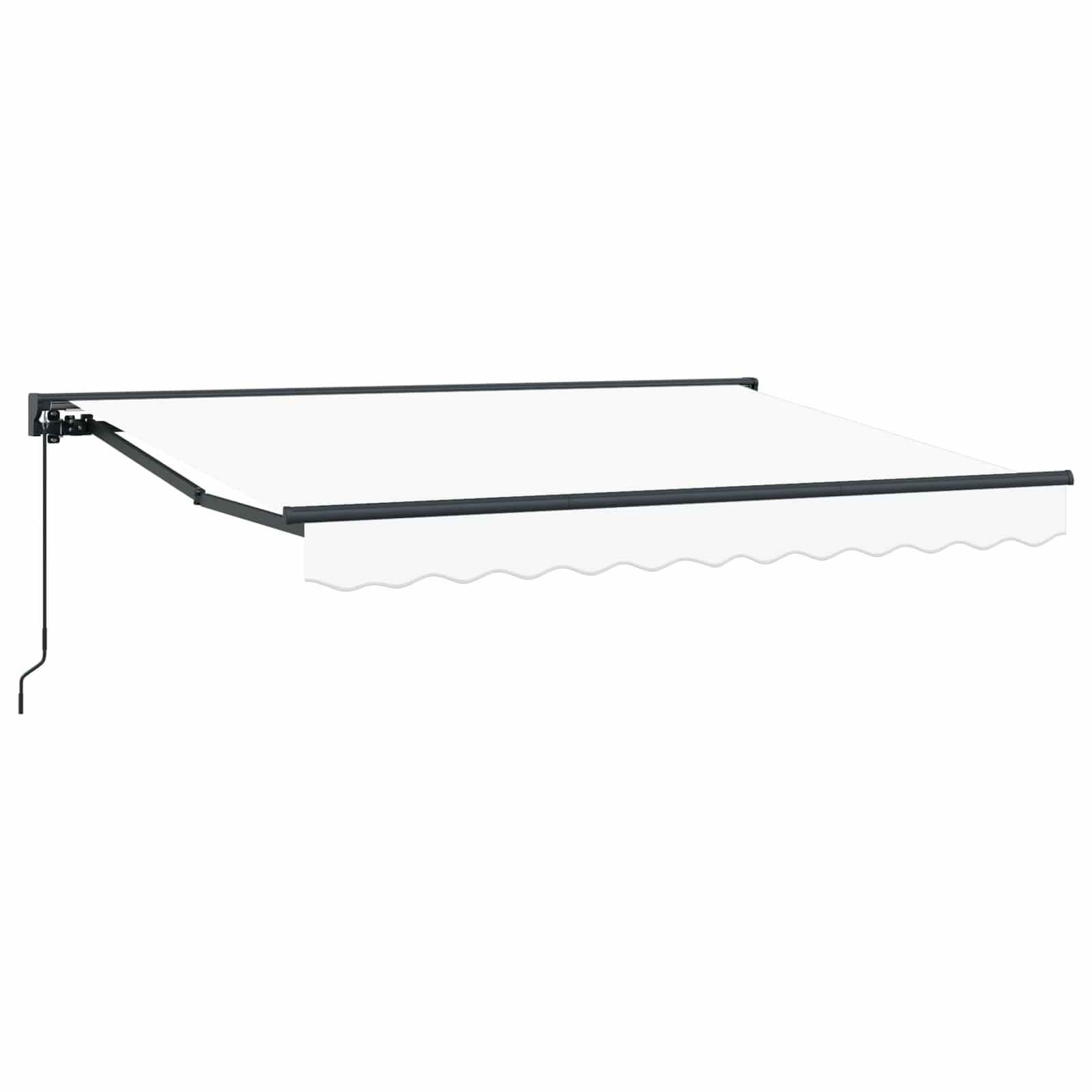 Ručno sklopiva tenda Bijela 3 x 2 m Poliester s PU premazom