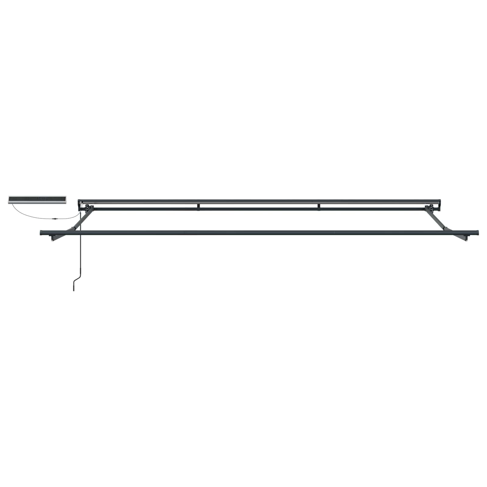 Električna retraktabilna tenda 4 × 3,5 m