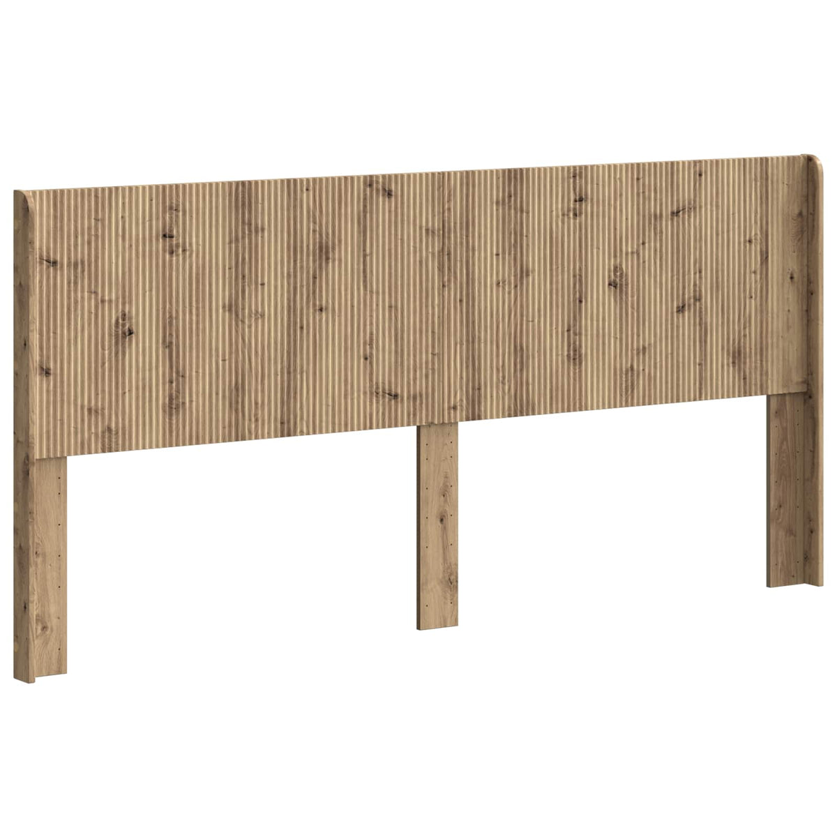 Uzglavlje Hrast artisan Konstruirano drvo Smeđa 200 cm