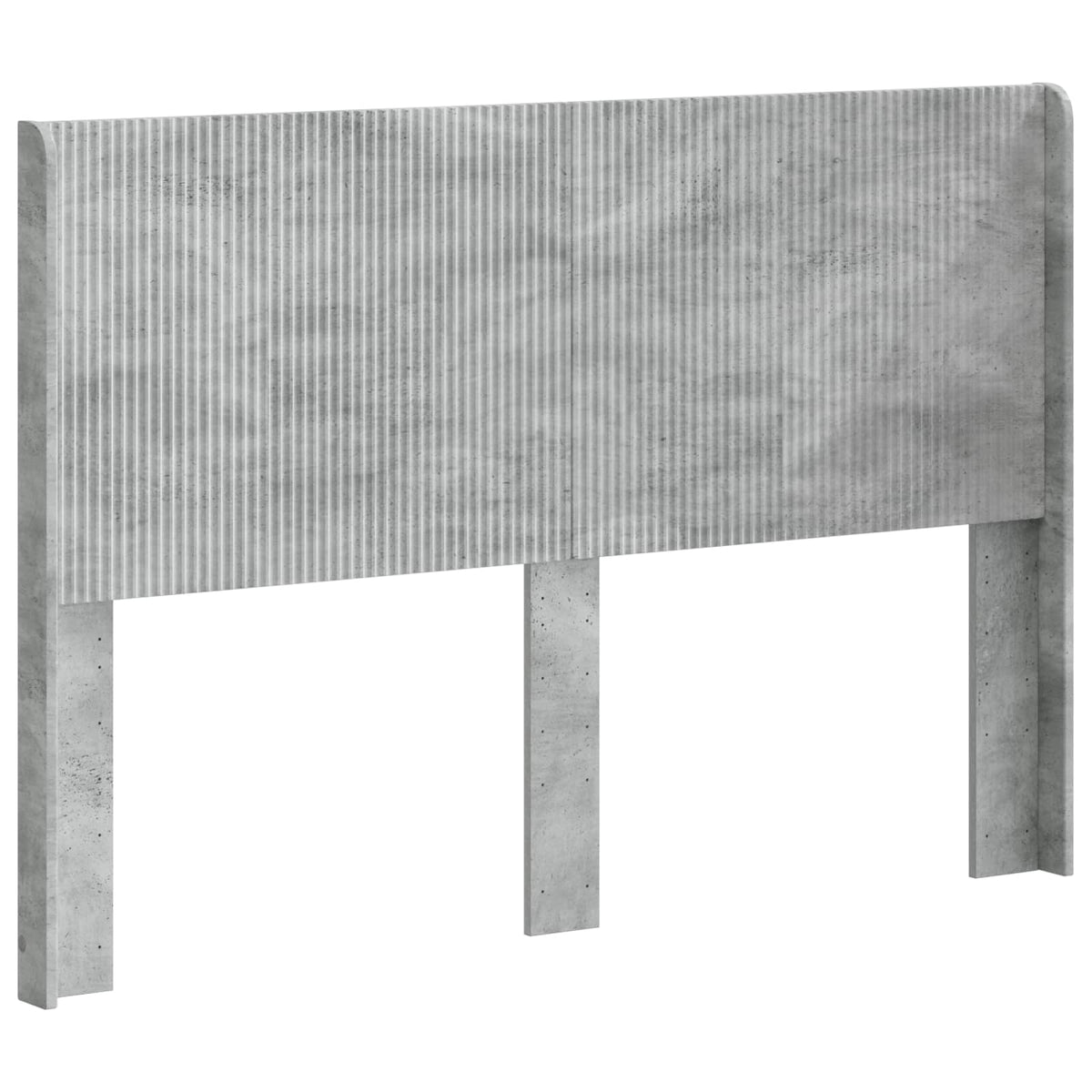 Uzglavlje Betonska siva Konstruirano drvo 140 cm