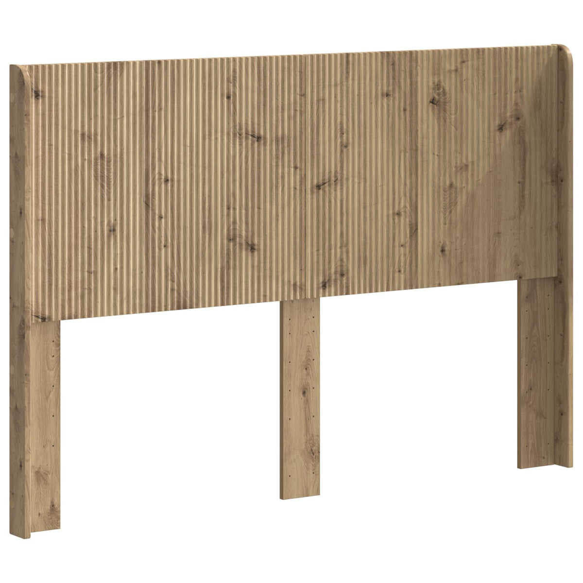 Uzglavlje Hrast artisan Konstruirano drvo Smeđa 120 cm
