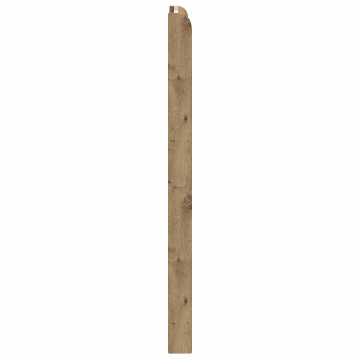 Uzglavlje Hrast artisan Konstruirano drvo Smeđa 80 cm