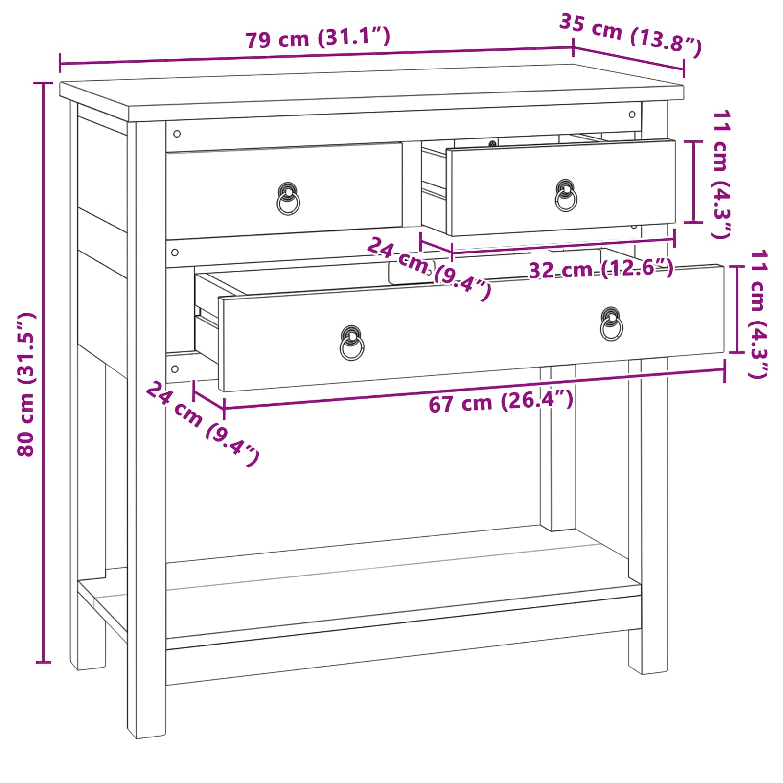 Kreveta Prirodna 79 x 35 x 80 cm Čvrsto teak drvo