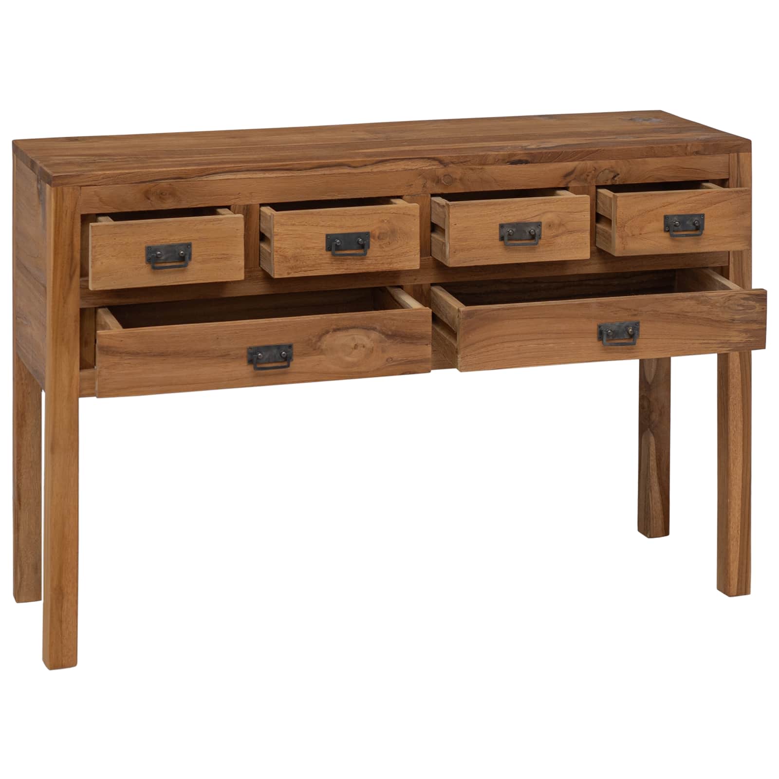 Kreveta Prirodna 110 x 35 x 75,5 cm Čvrsto teak drvo