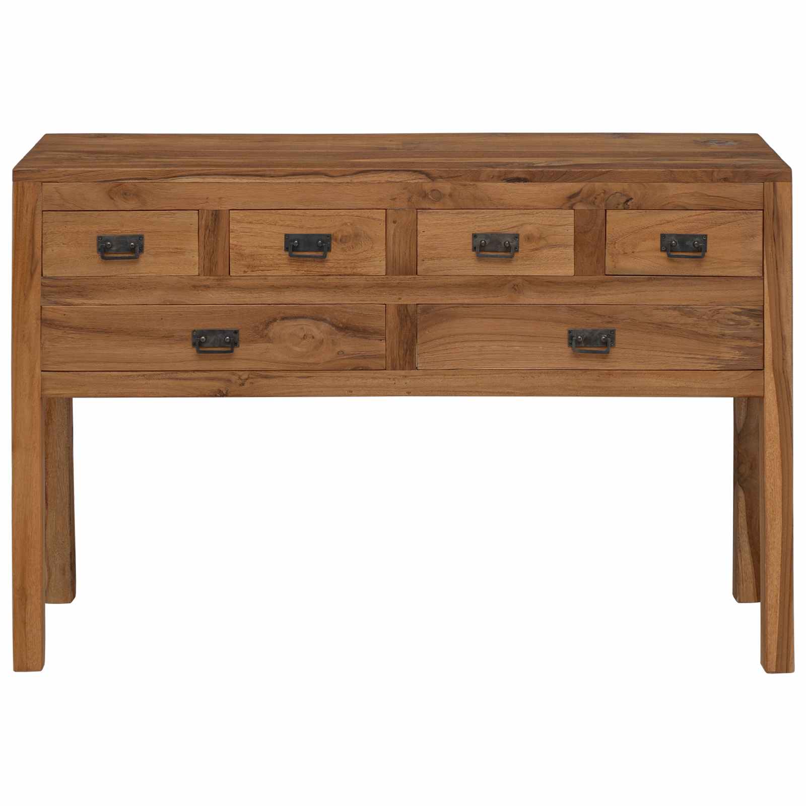 Kreveta Prirodna 110 x 35 x 75,5 cm Čvrsto teak drvo
