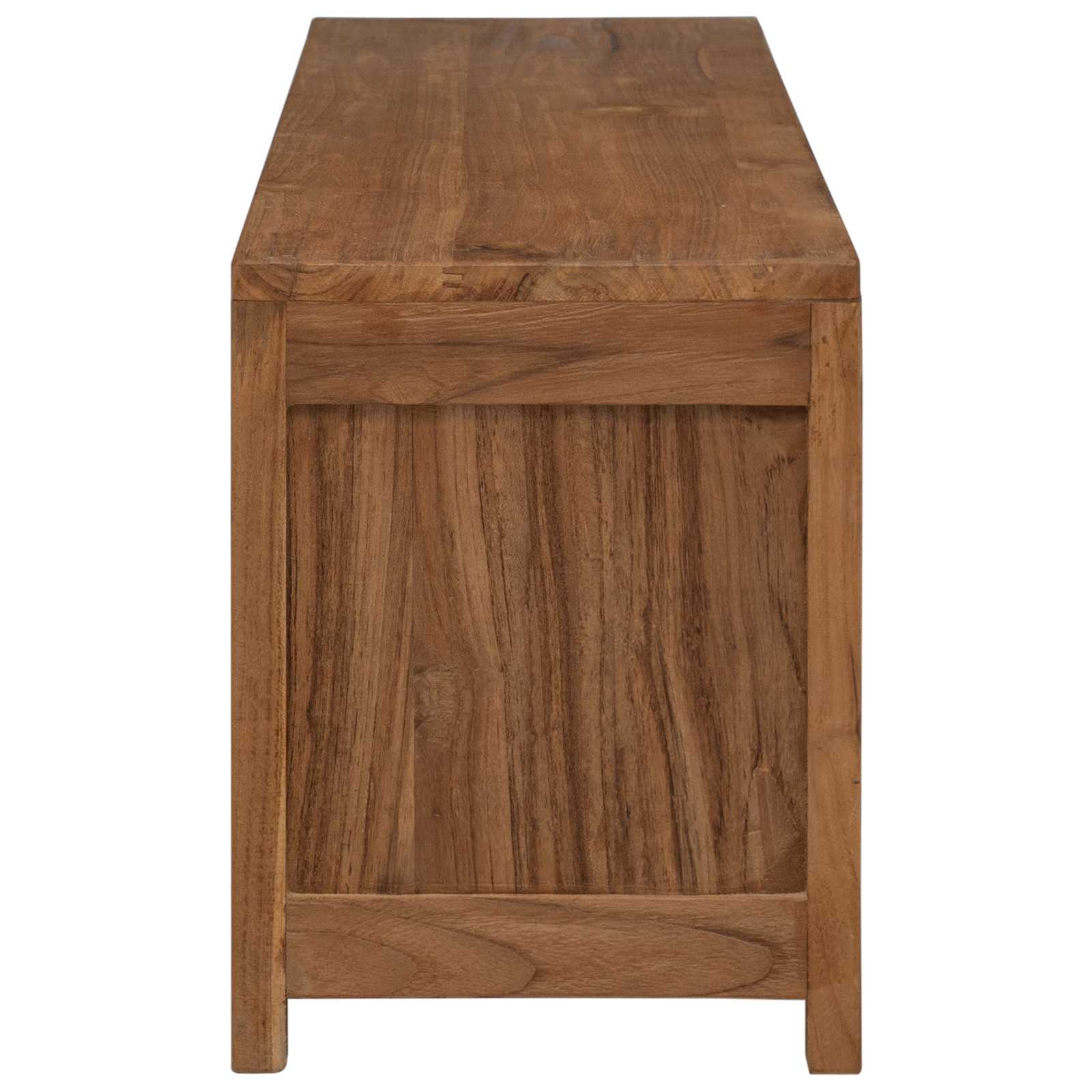 TV komoda 110 x 30 x 40 cm Prirodna Čvrsto teak drvo