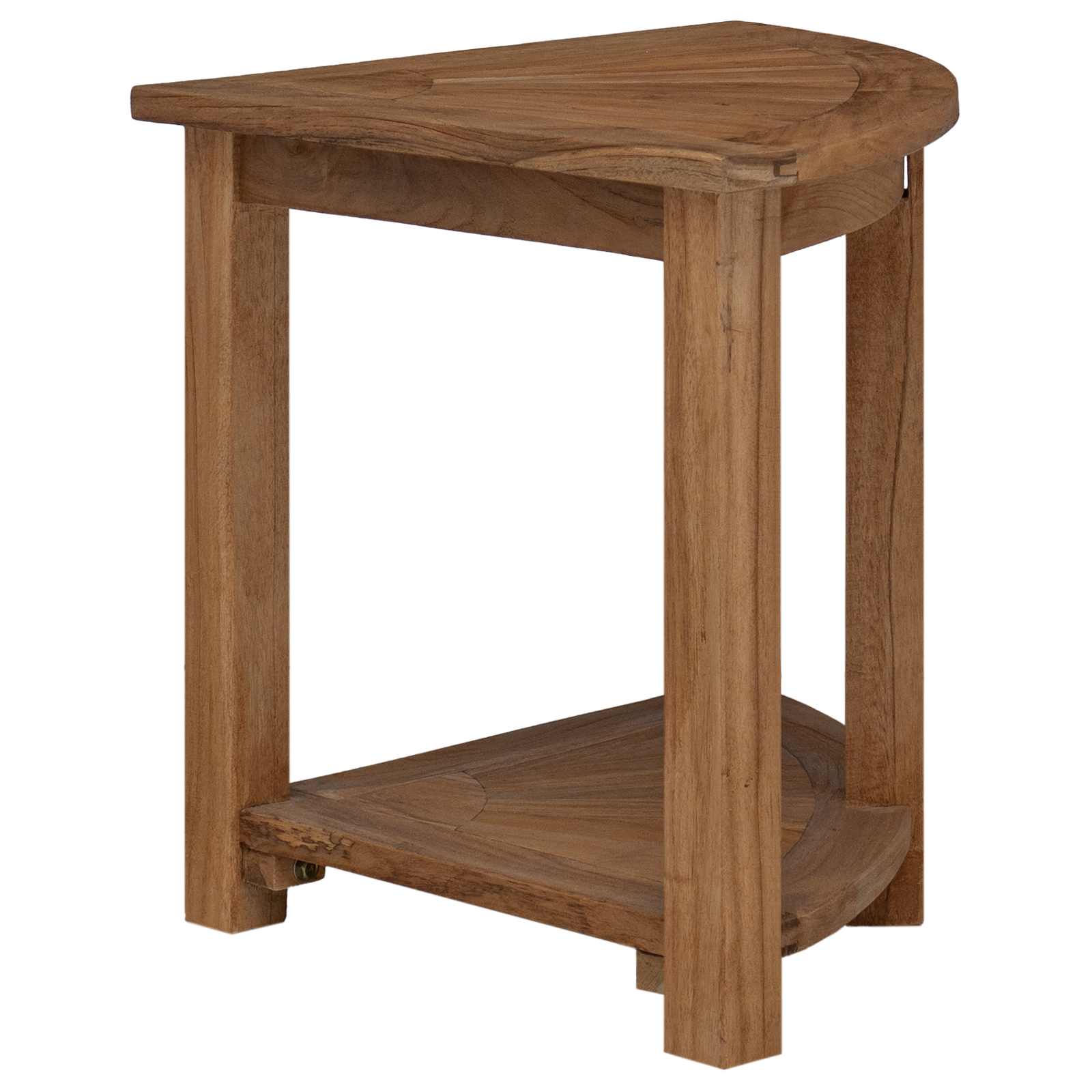 Stolić za kupatilo Prirodna 45 x 45 x 46 cm Čvrsto teak drvo