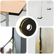Samoljepljiva pjenasta traka 2 pcs Crna 15mm x 10m CR pjena